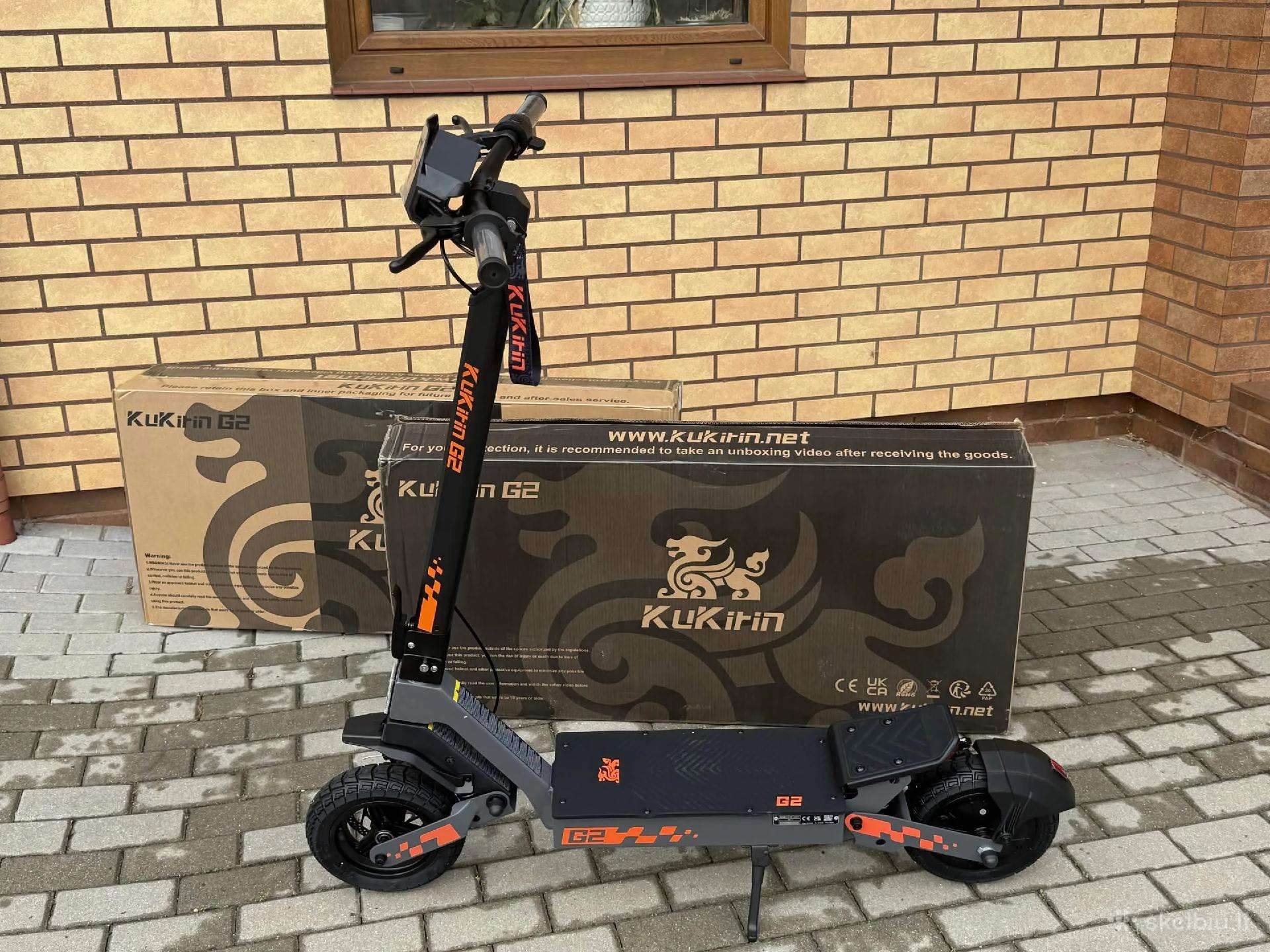 Naujas Kukirin G2 800w 12men Garantija - Vietoje