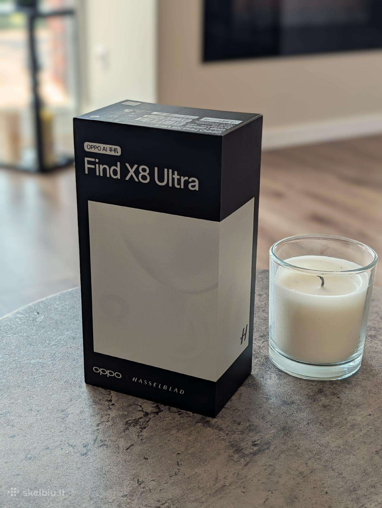 Oppo Find X8 Ultra. Hasselblad. Naujas.