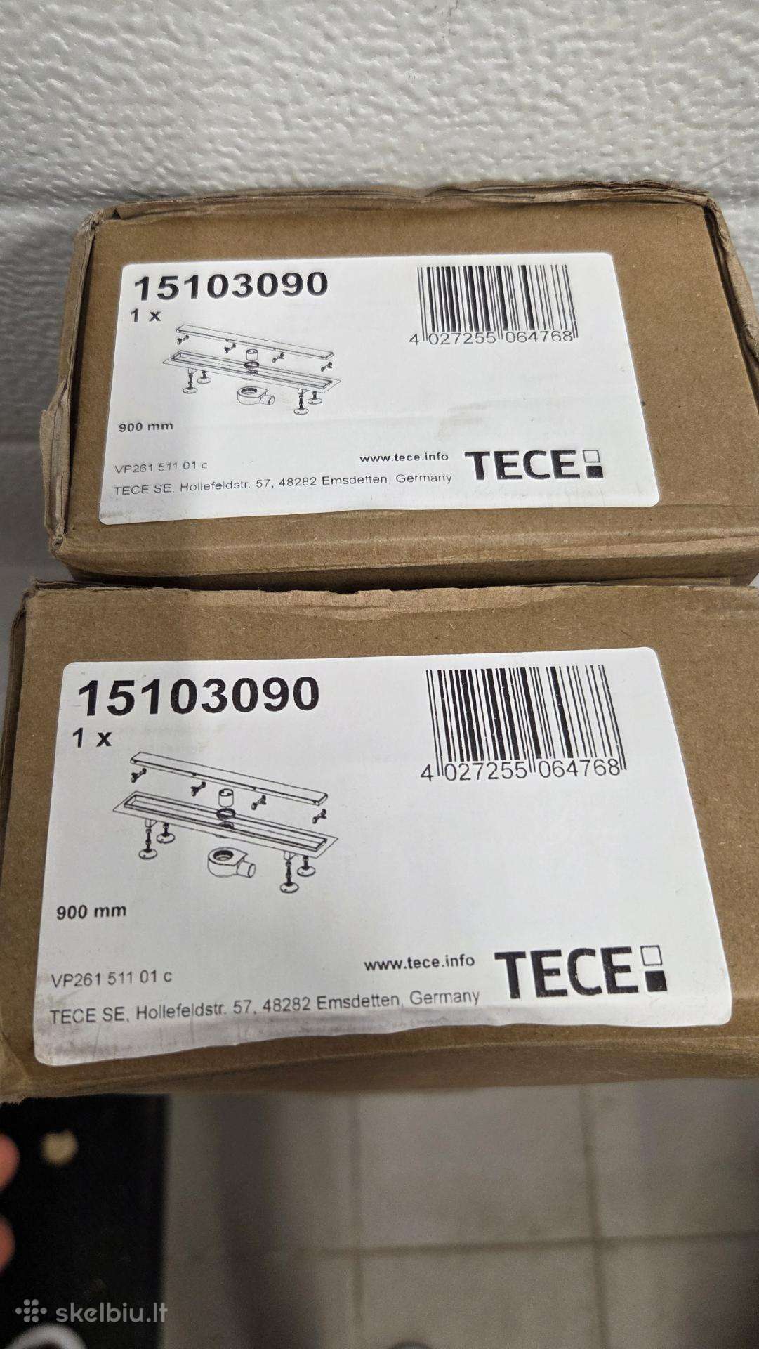 Dušo latako komplektas Tecelinus 2in1, 90 cm