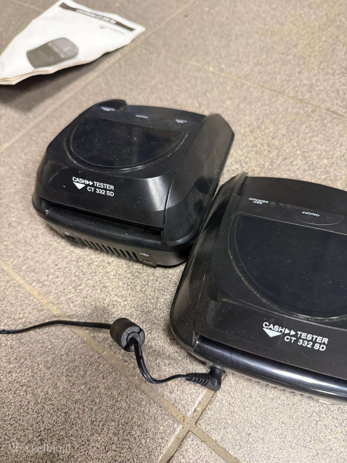 Cashtester Ct 332 Sd 2 vnt pinigų tikrintuvai