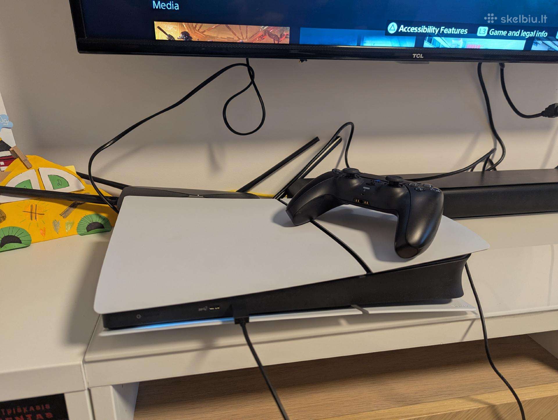 Ps5 su2 originaliais pultais