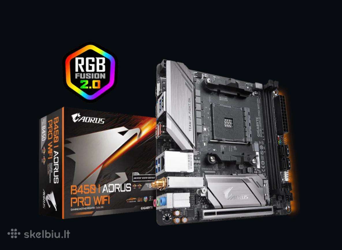 B450 Aorus Pro WiFi Ryzem Am4 5500 16gb RAM