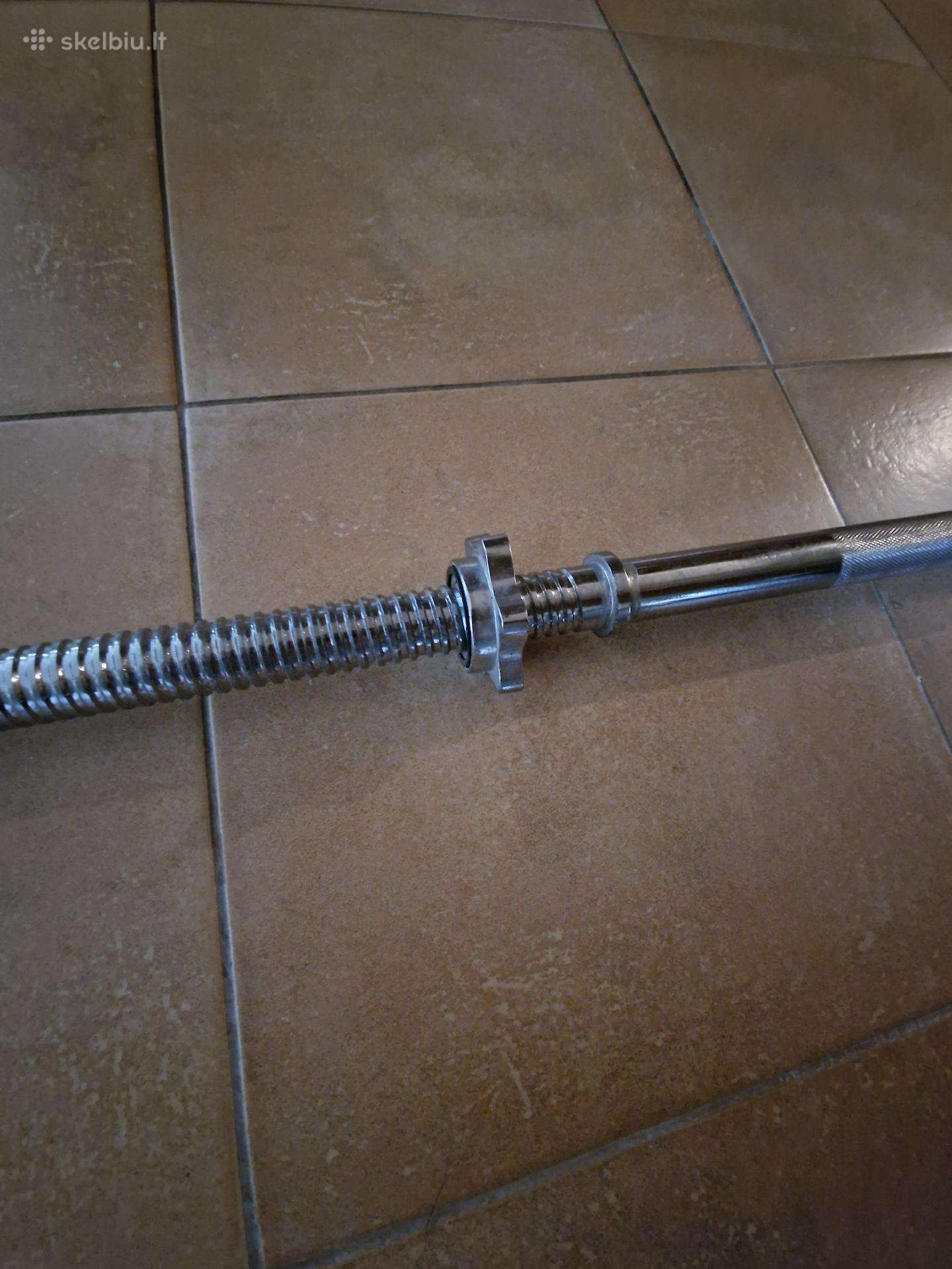 Tiesi štanga svoriams, 8 kg, nauja