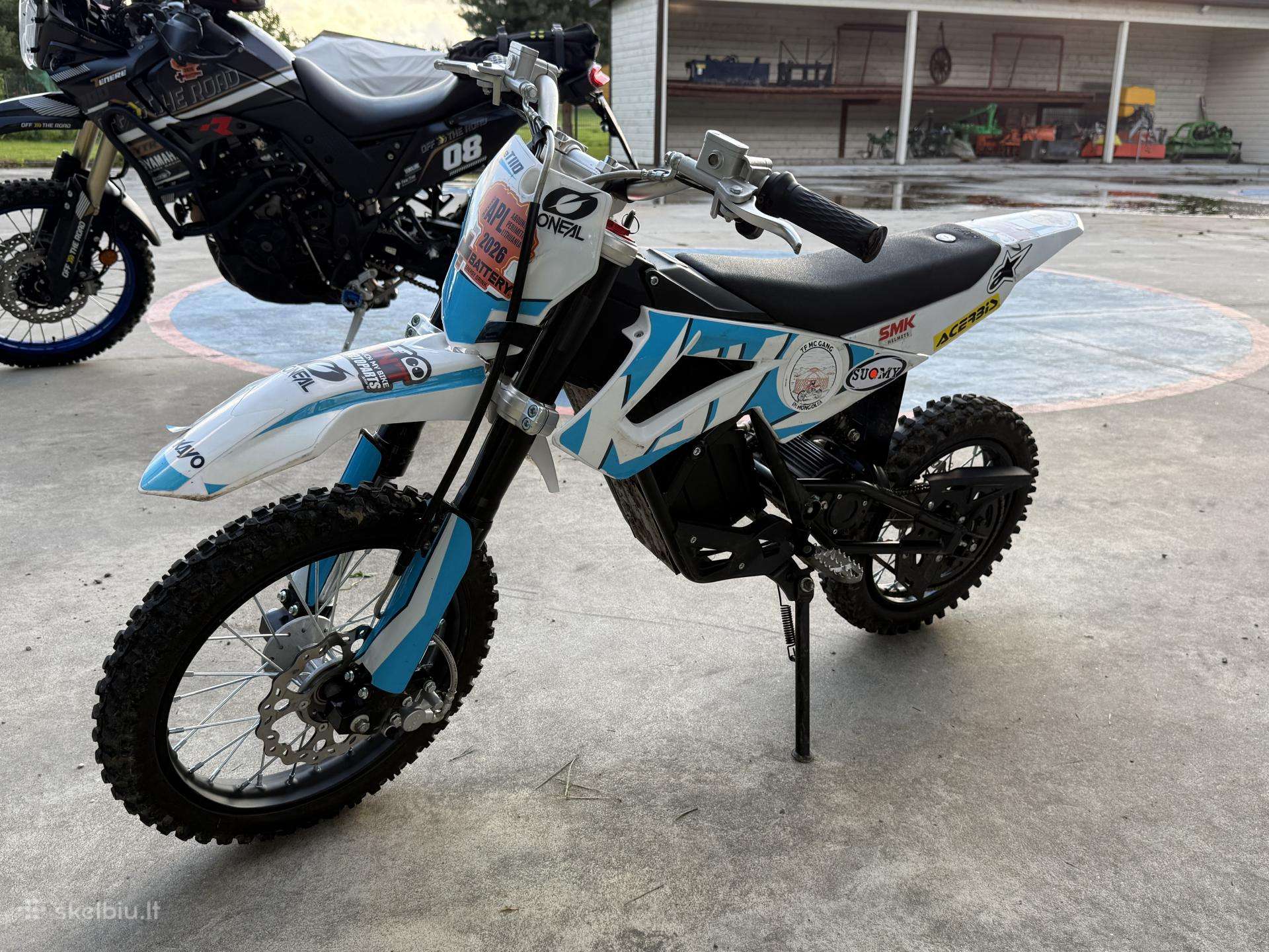 Kayo et110 2.5kw elektrinis vaikiškas / krosinis