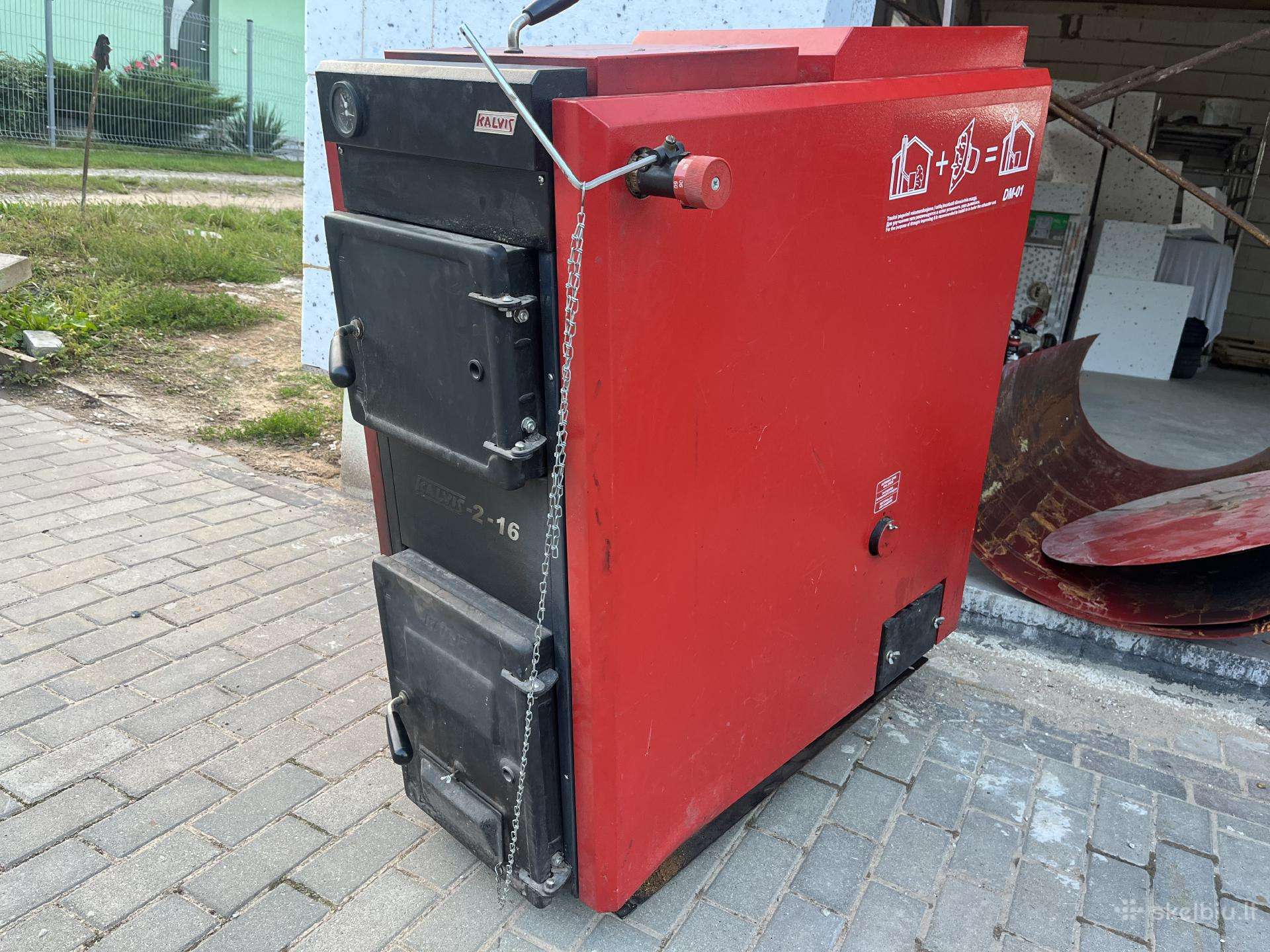 Katilas “Kalvis 16-2 ir akumuliacinė talpa
