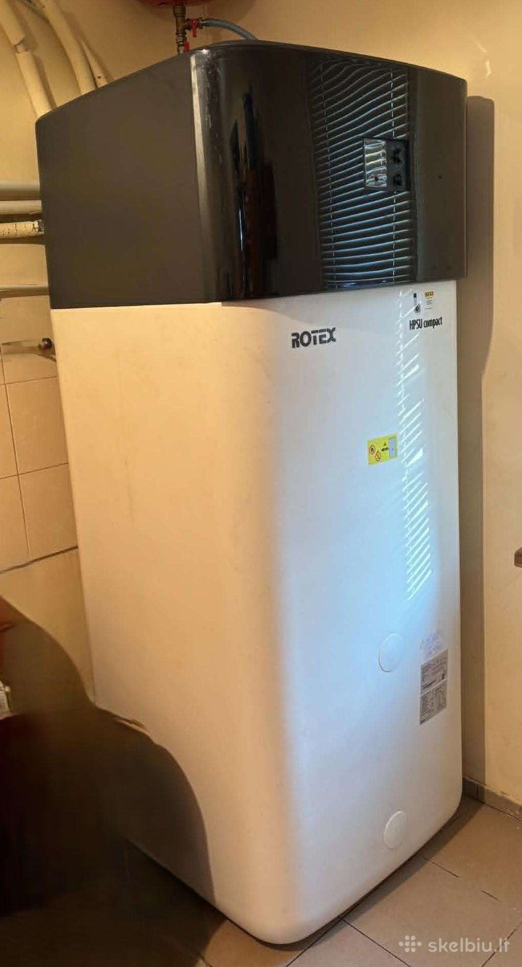 Parduodamas Rotex šilumos siurblys oras-vanduo