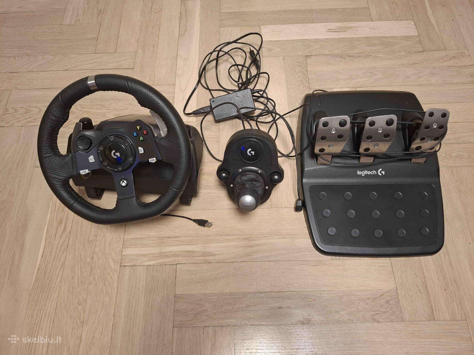 Logitech G920 ir Driving Force Shifter