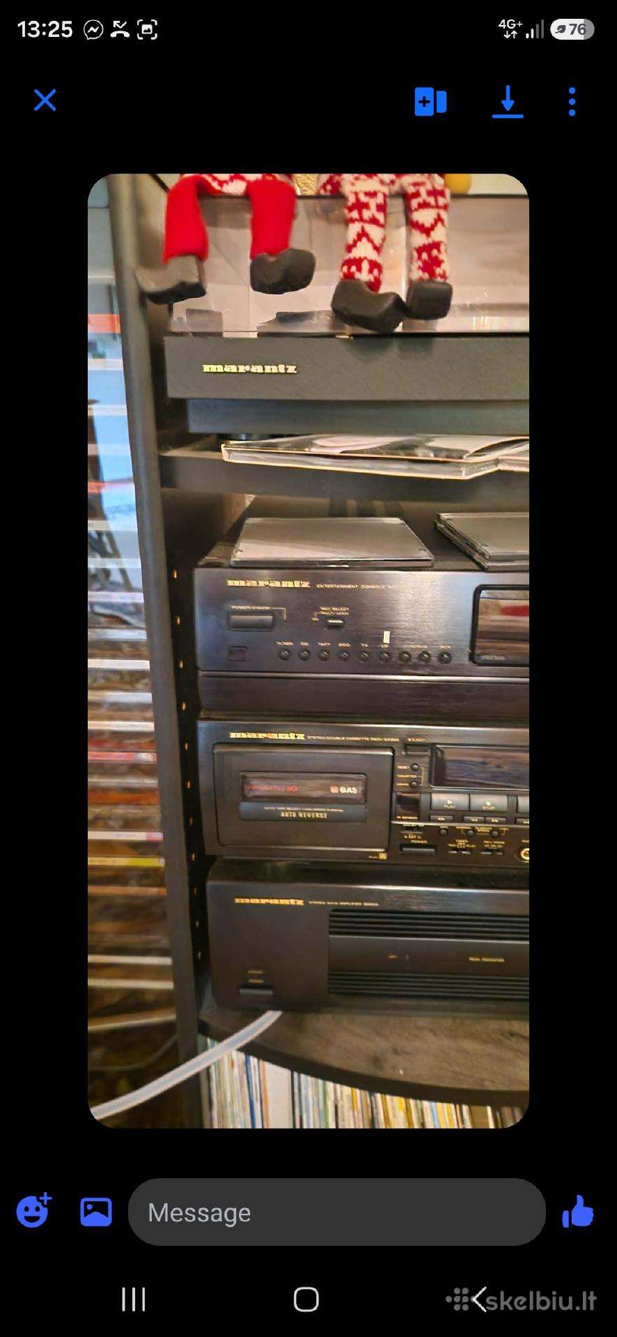 Marantz komplektas ,kasetė,plokštelių grotuvas,CD