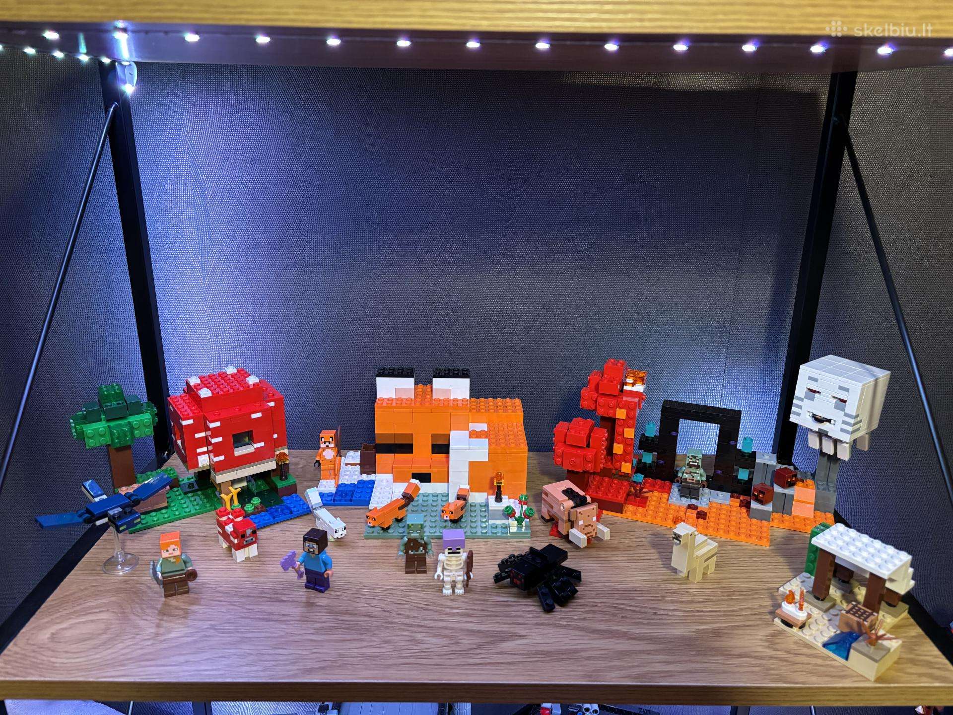 Lego Minecraft su instrukcijomis