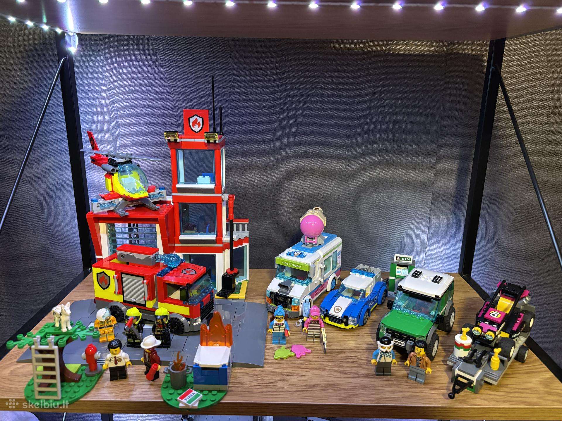 Lego city su instrukcijomis