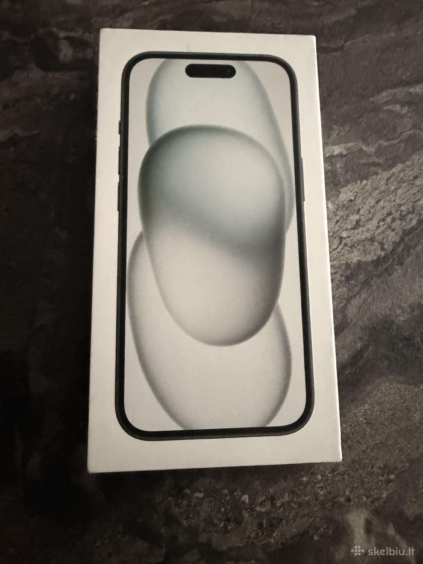 Naujas iPhone 15 128gb Black