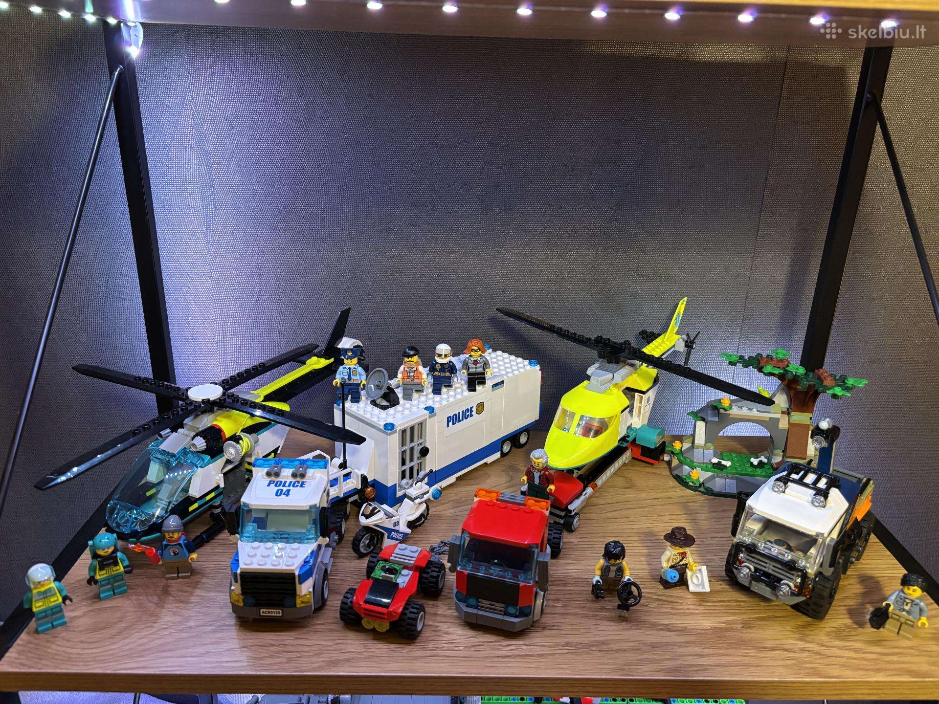 Lego city su instrukcijomis