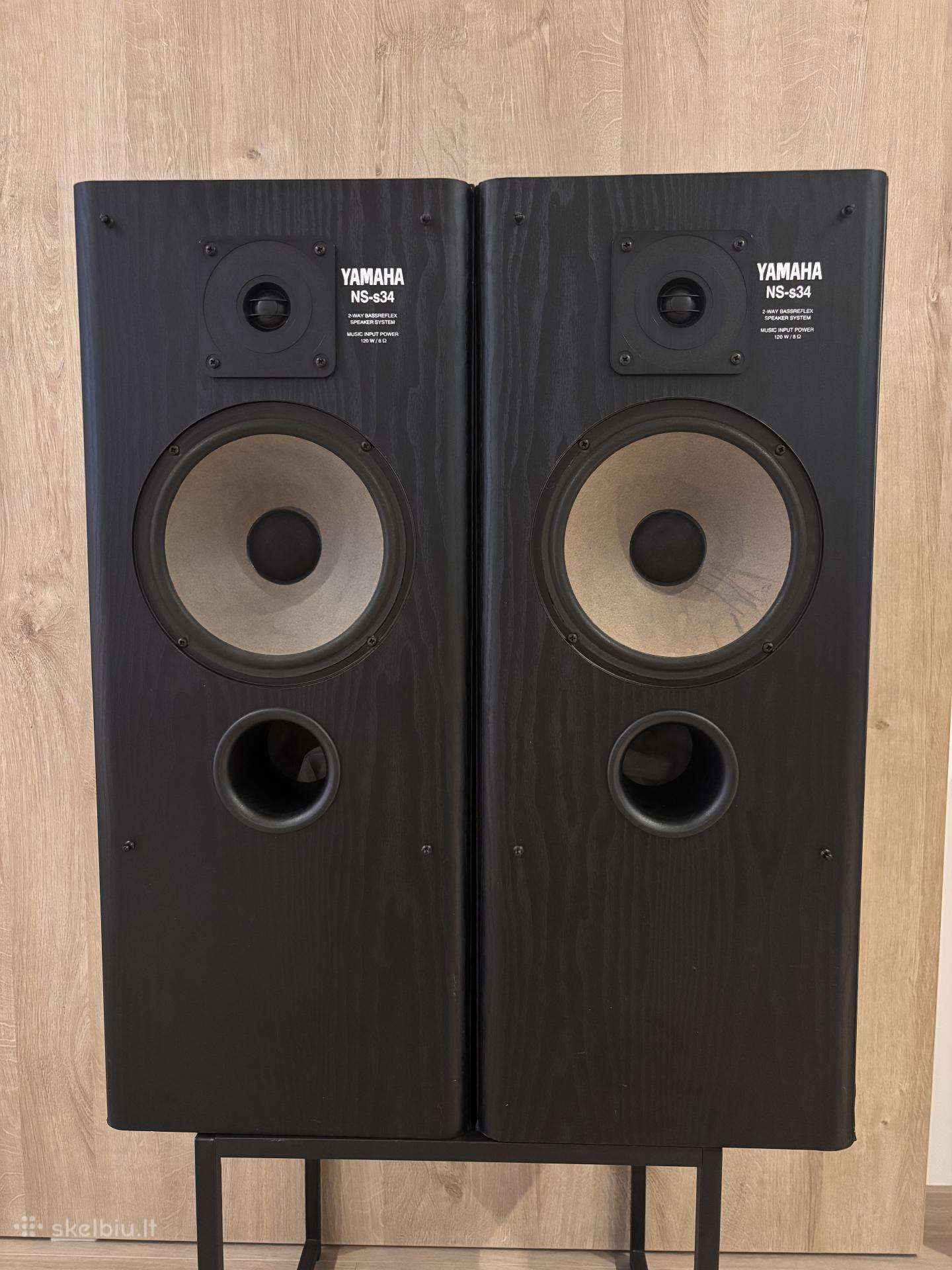Naudotos kolonėlės Yamaha NS S34