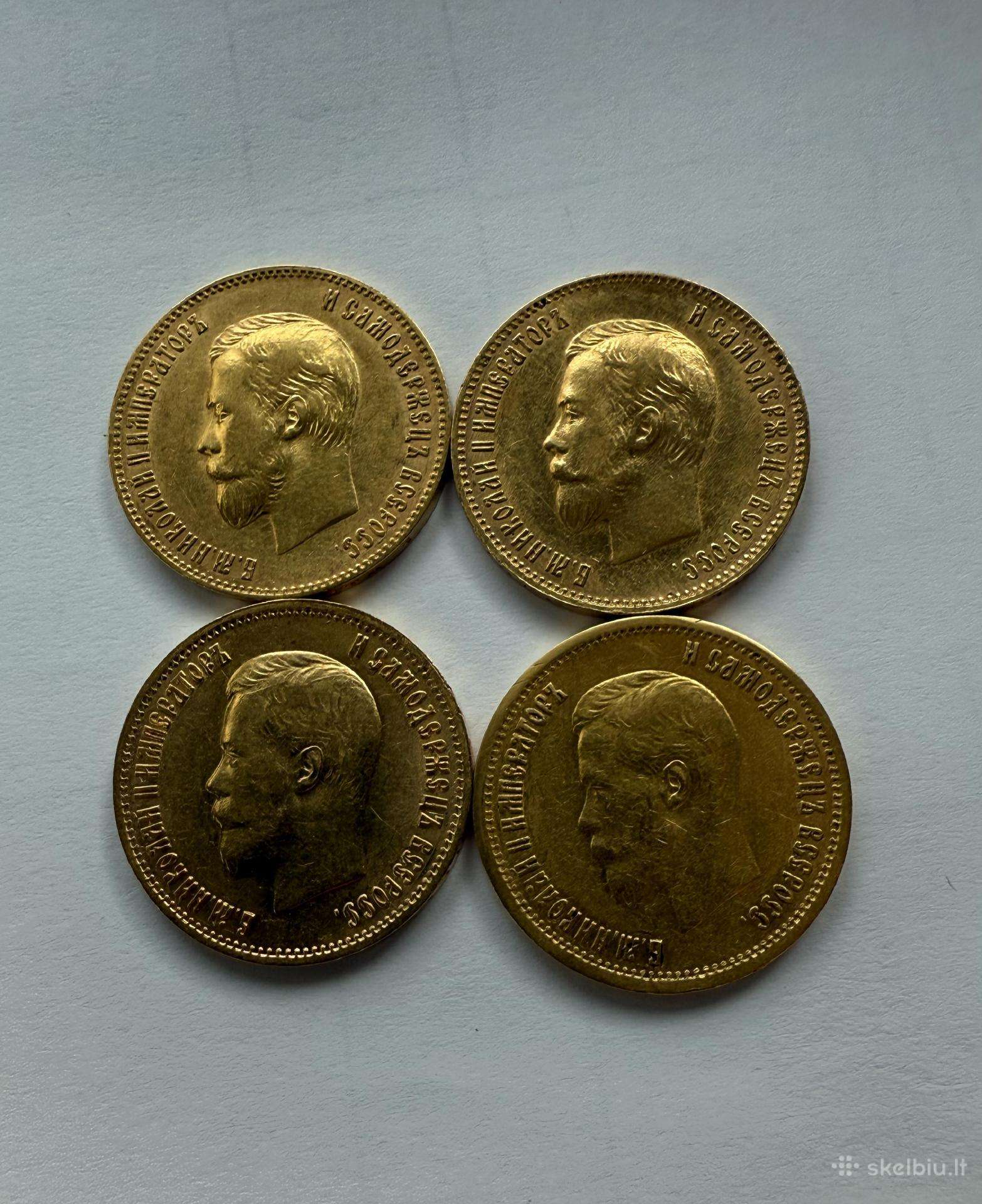 Ivairios auksines monetos
