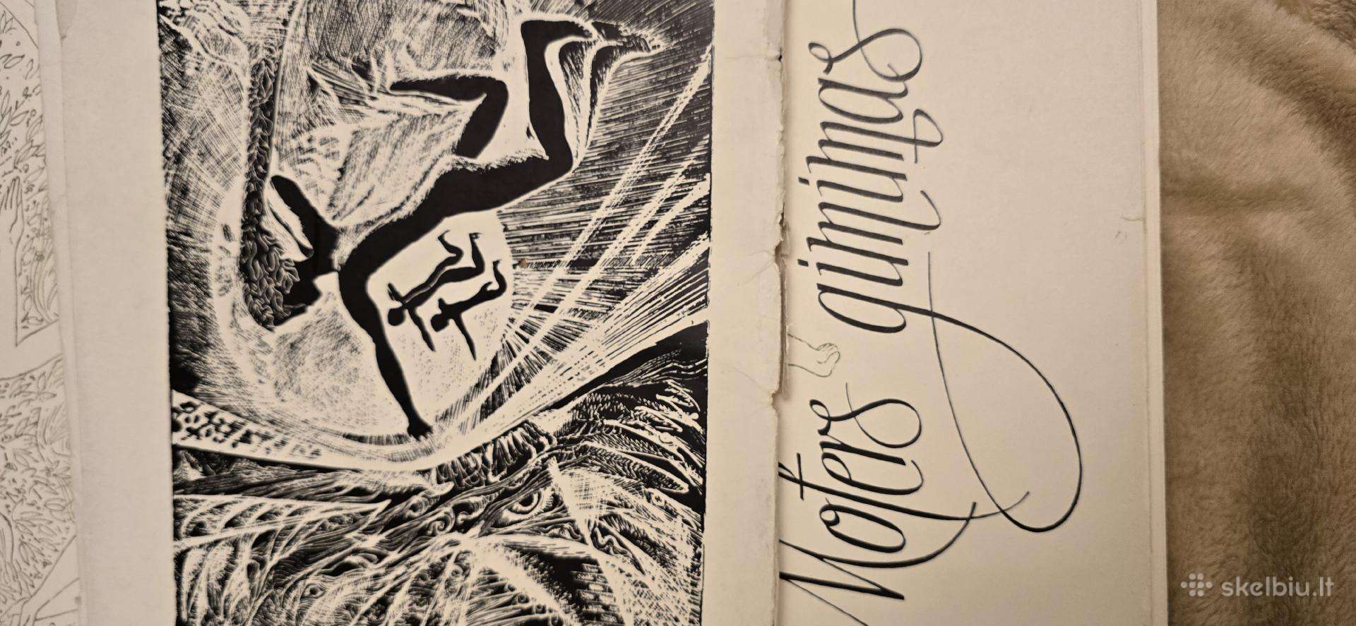 Albumai S.krasauskas "Moters gimimas" ir Grafika