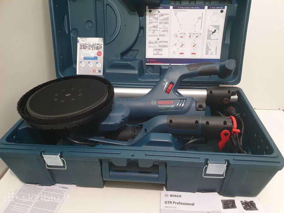 Gipso kartono šlifuoklis Bosch Gtr 550 – naujas