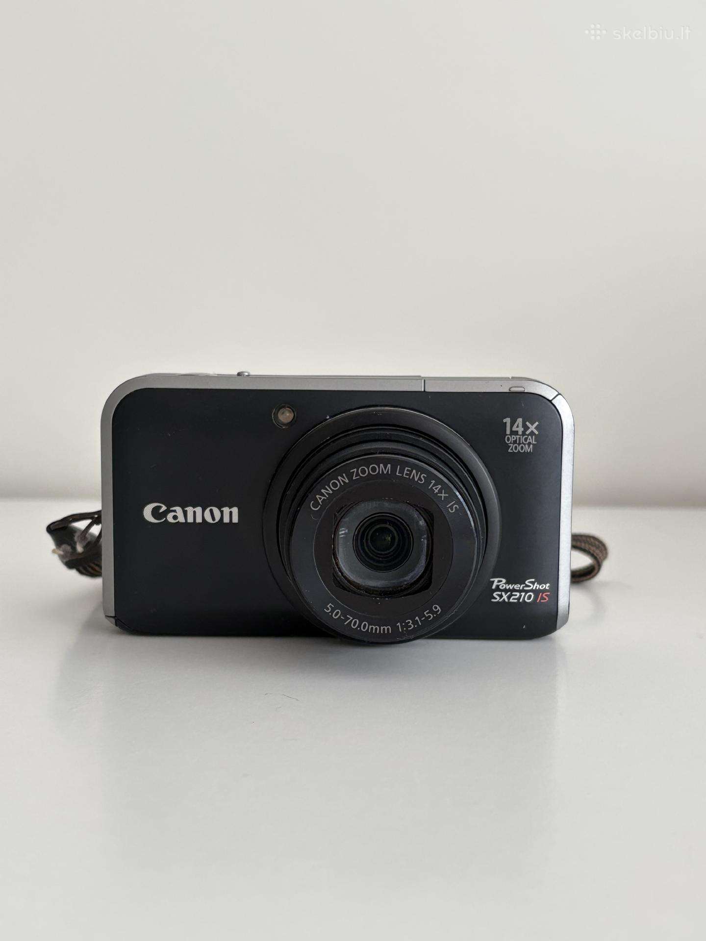 Canon Sx210 is skaitmeninis fotoaparatas
