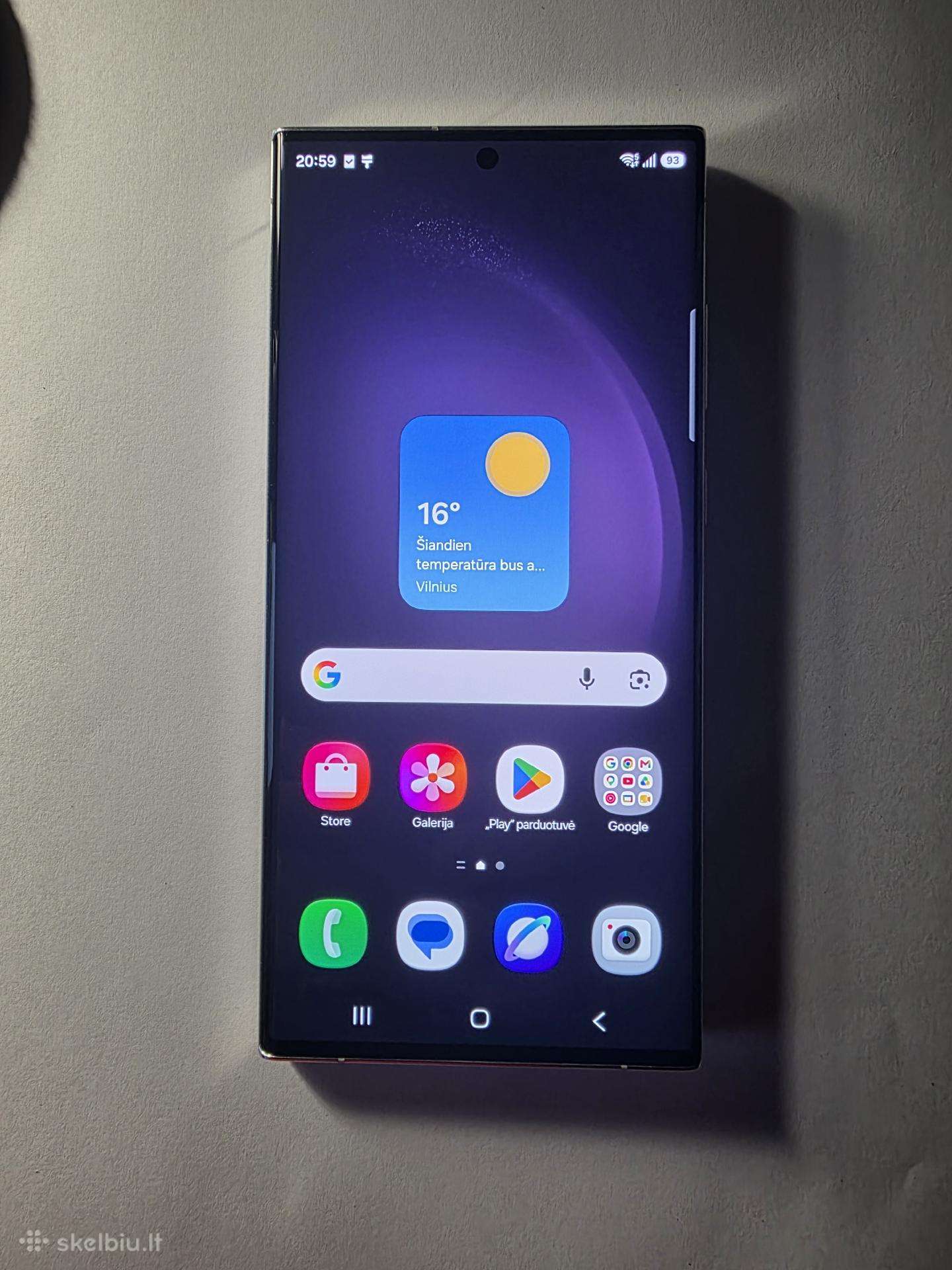 Samsung Galaxy S23 ultra 256 GB puiki bukle
