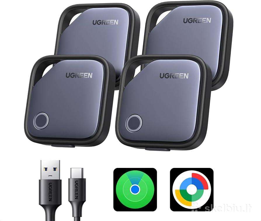 Ugreen Smart GPS Tracker 4-pack (ios & Android)