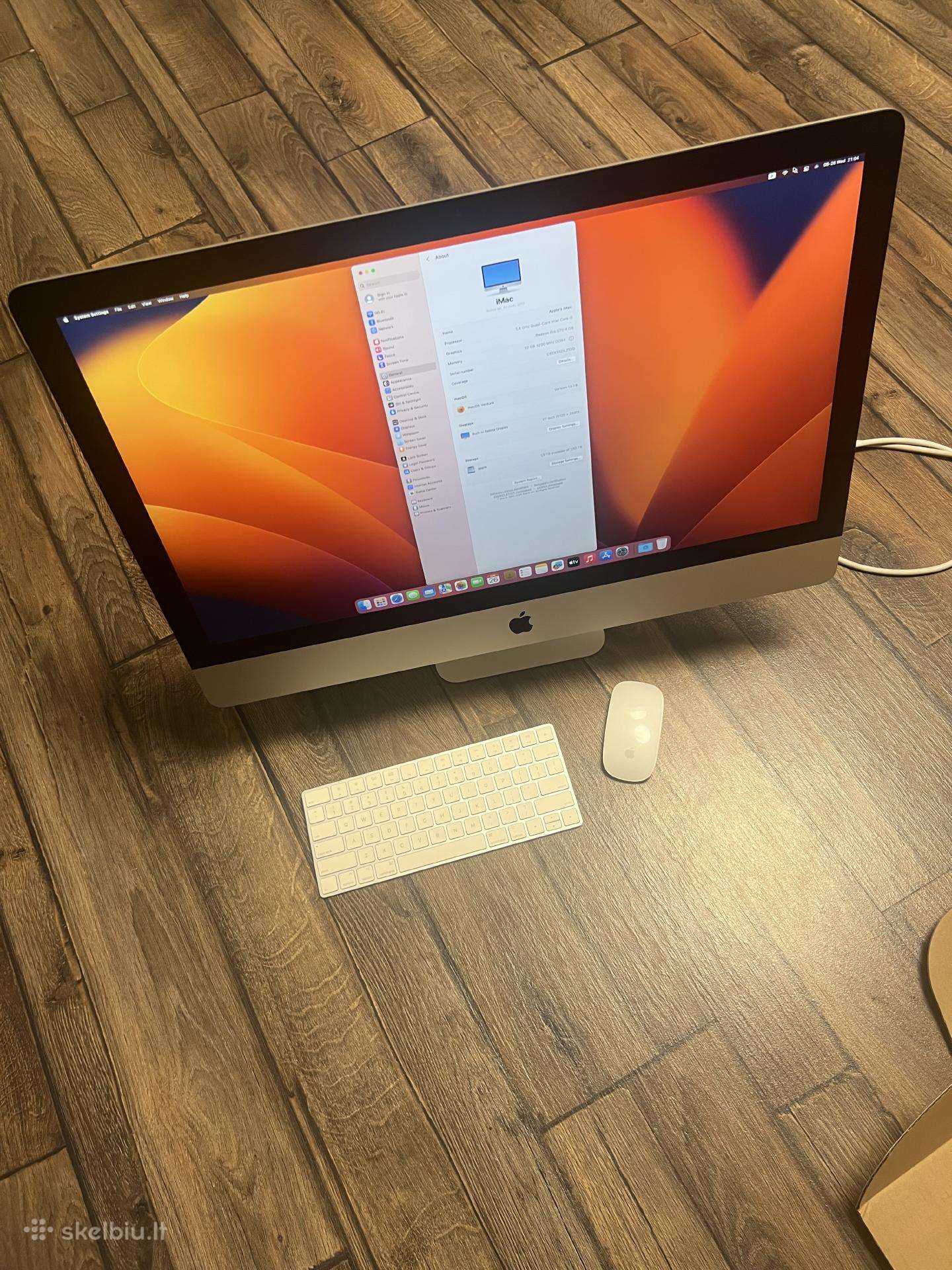 iMac 27-inch 5k Retina 2017