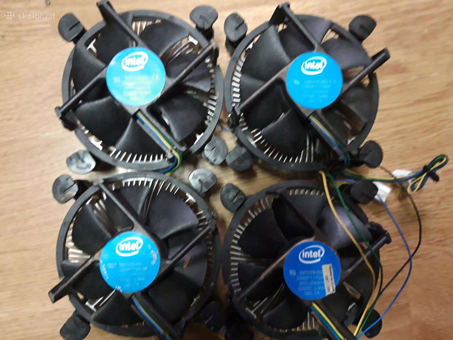 4 vnt cpu aušintuvai