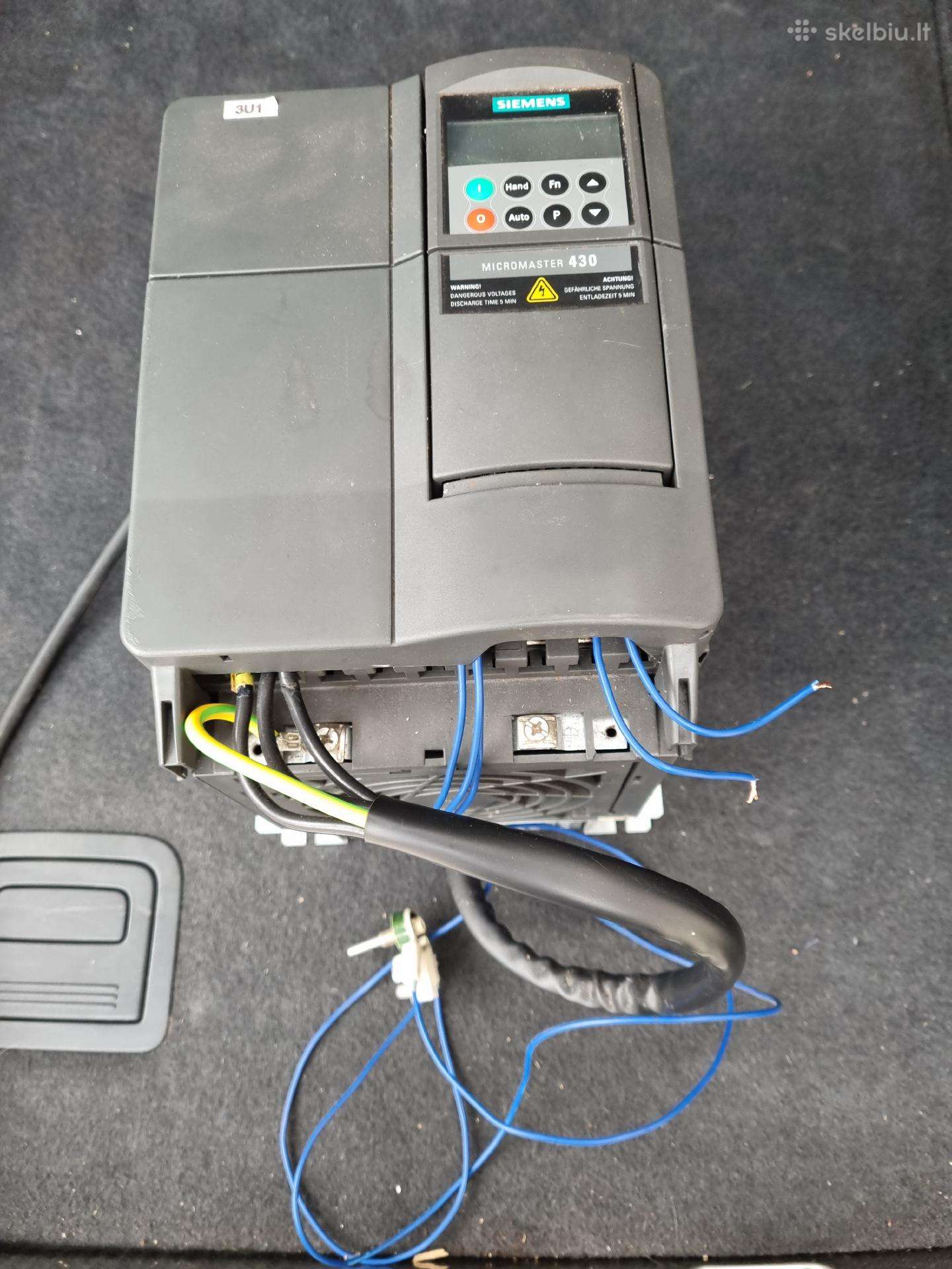 Siemens Micromaster 430 dažnio keitiklis