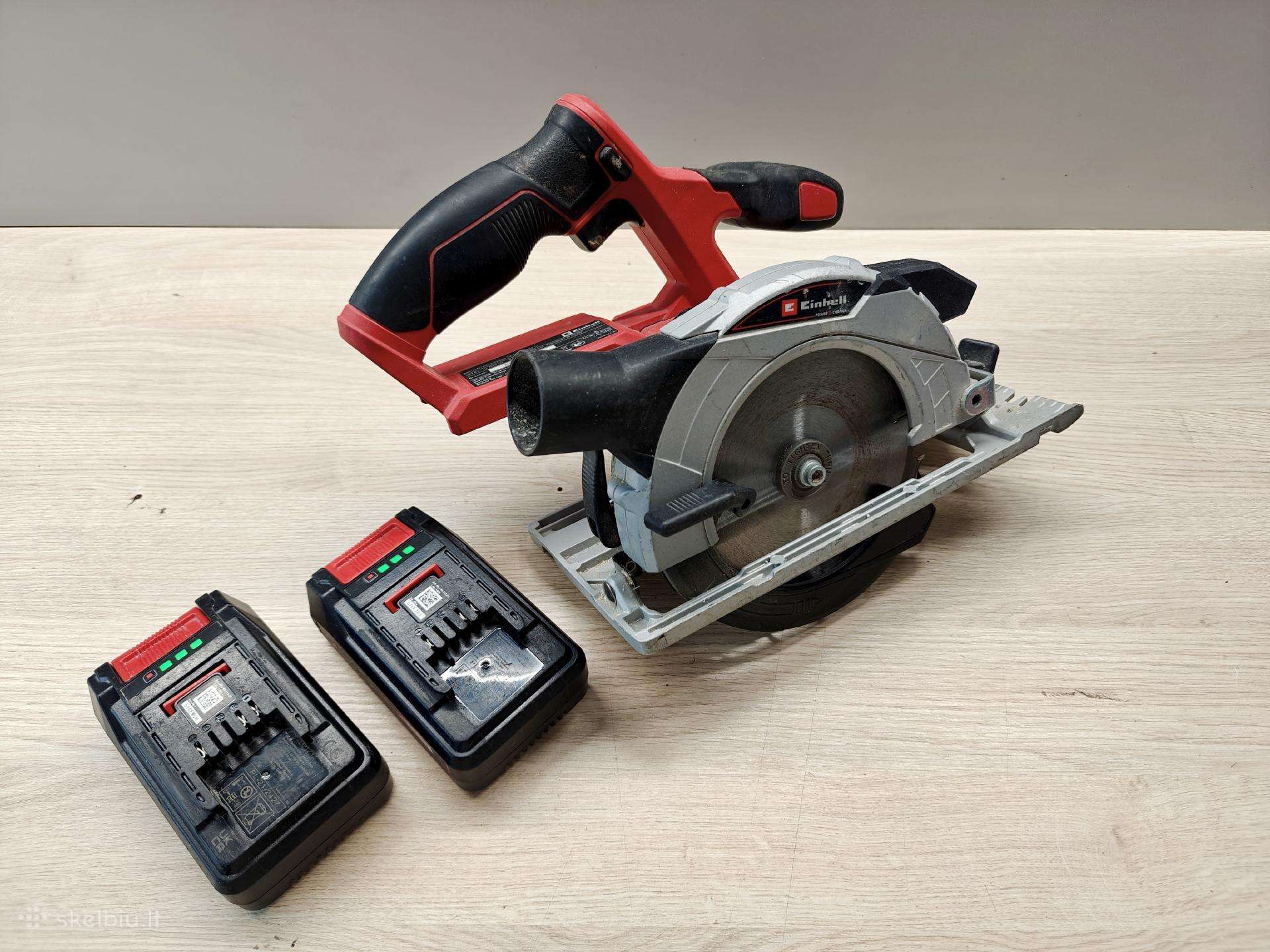 Akumuliatorinis diskinis pjūklas Einhell Te-cs 18