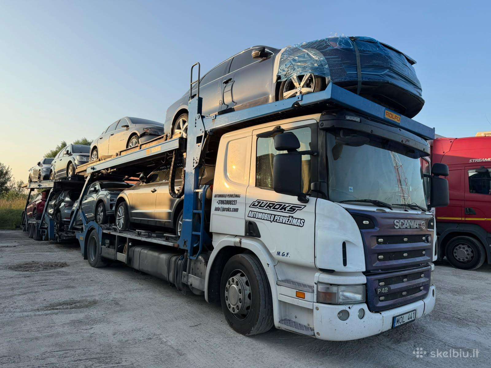 Ieškomas vairuotojas CE kategorija automobilių per
