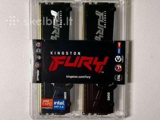 Kingston Fury Beast Rgb Black 2x16gb Ddr5 6000mhz