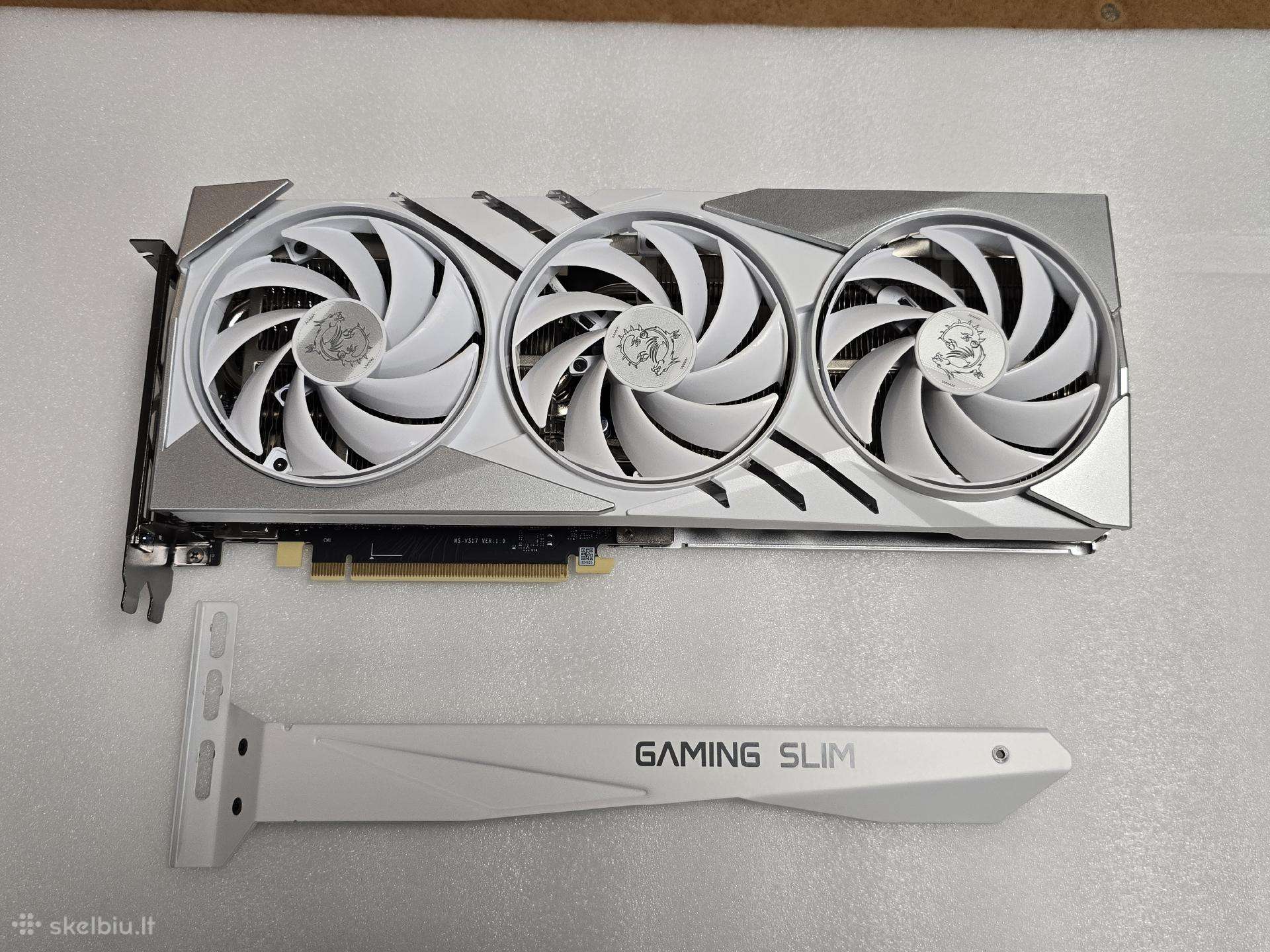 Msi Geforce Rtx 4060 Ti Gaming X Slim White 16gb