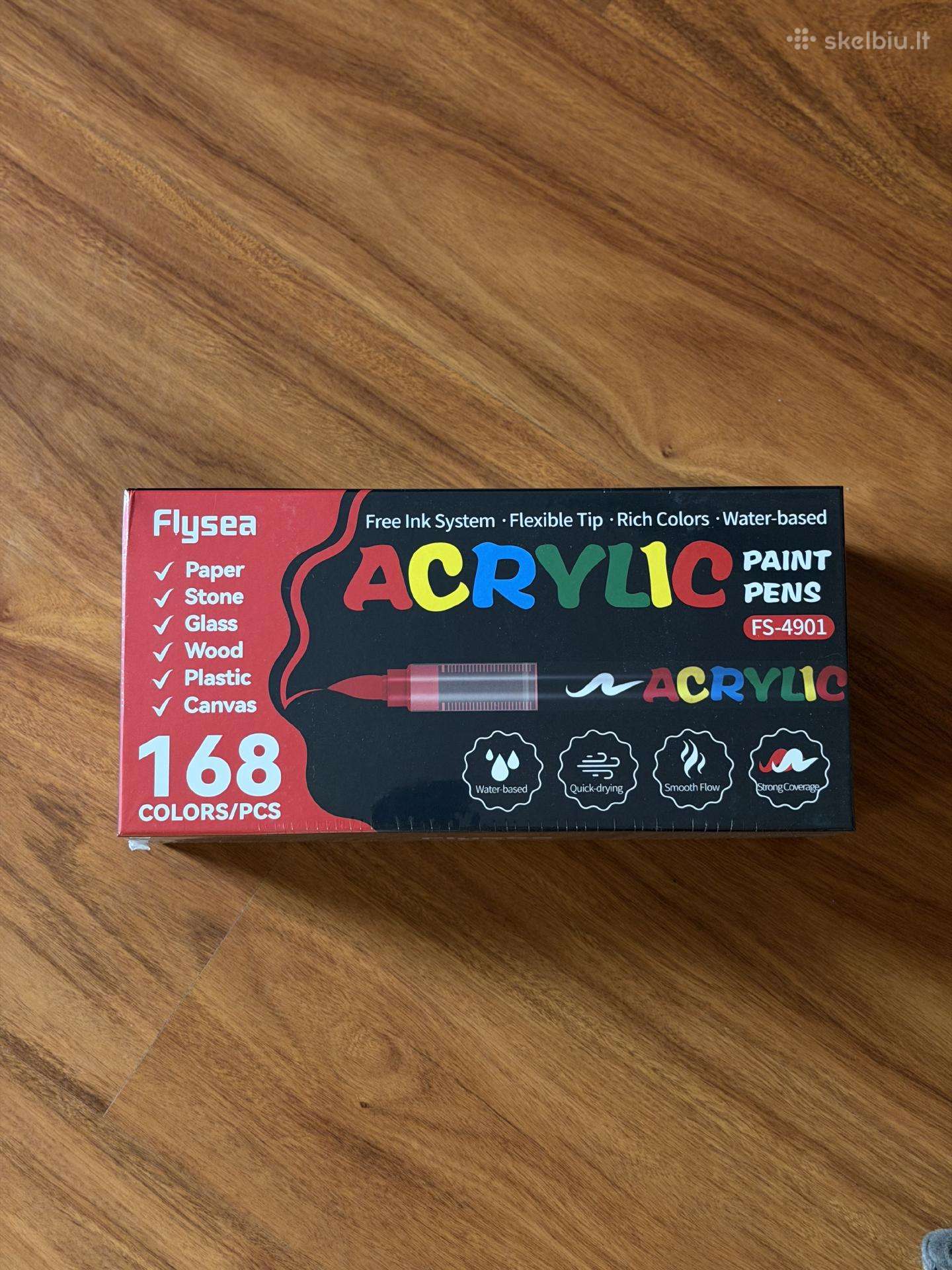 Akriliniu dazu markeriai
