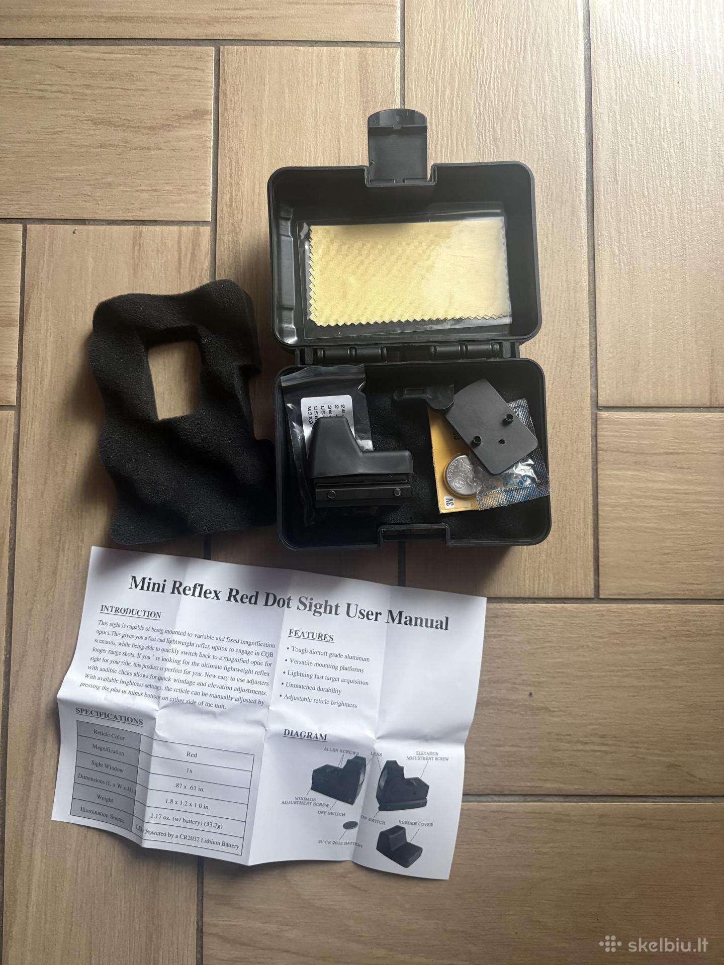 LED Rmr kolimotorinis taikiklis