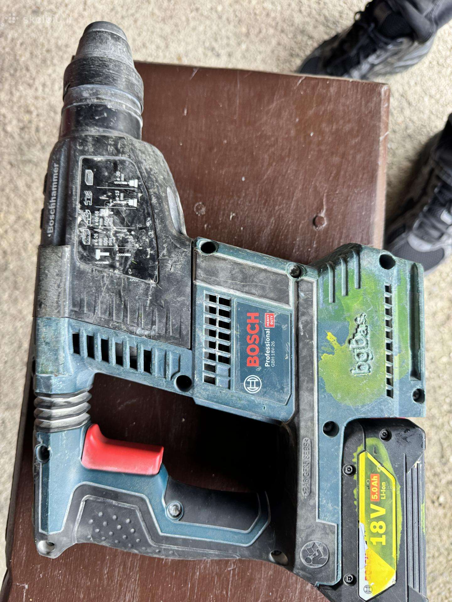 Bosch Professional Gbh 18v-26 + 18v 5.0ah