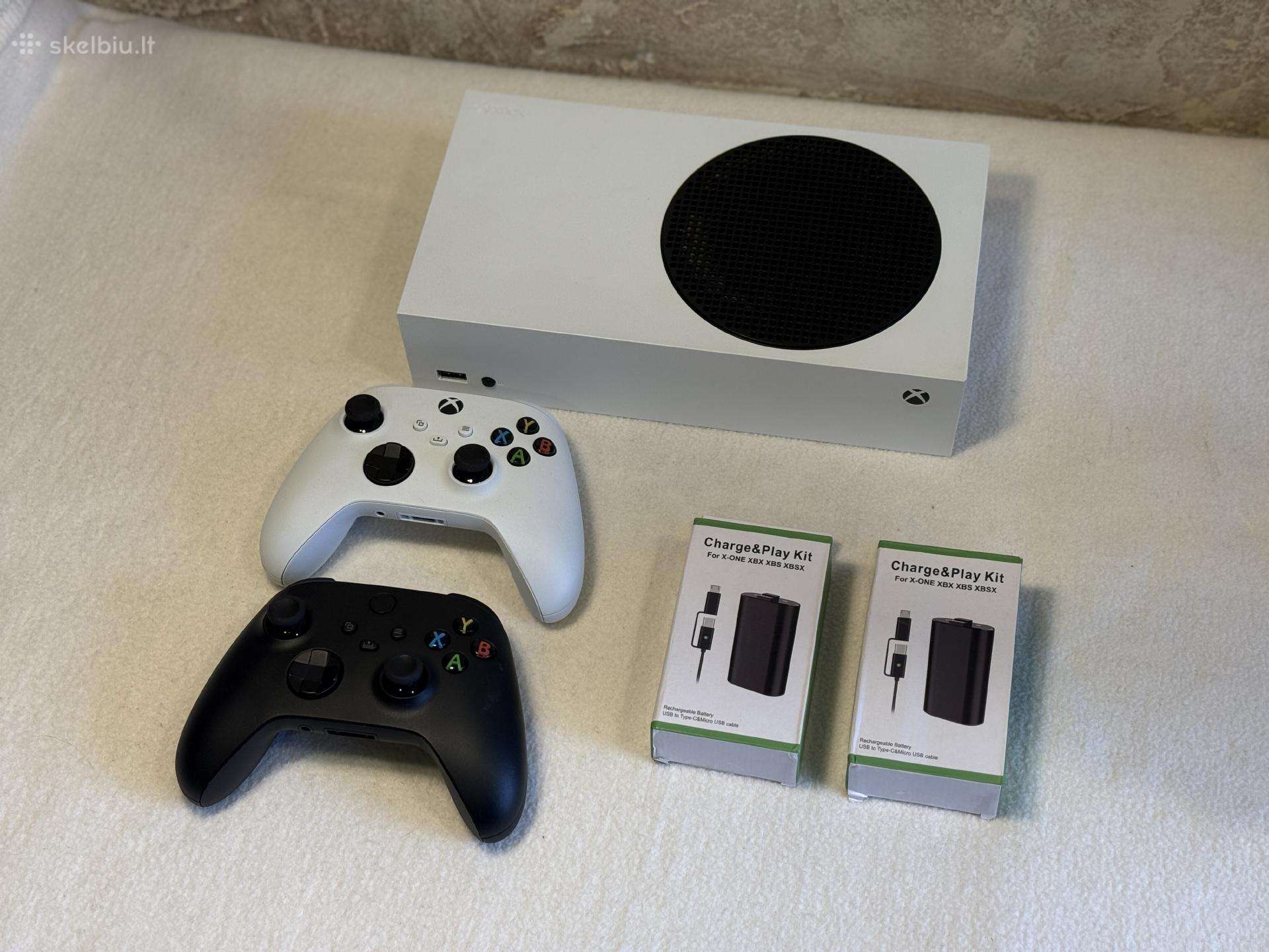 Xbox Series S 512gb 2 Kontroleriai, 2 Baterijos