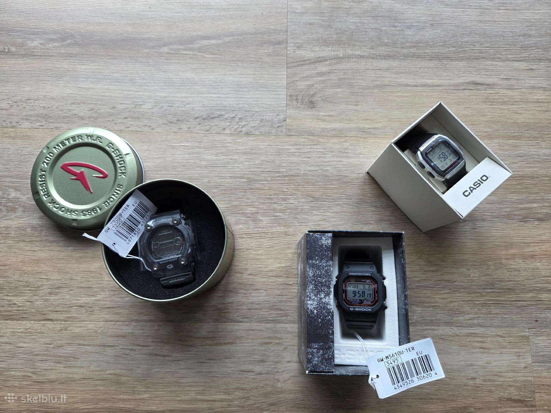 Casio G-shock originalus laikrodis laikrodžiai