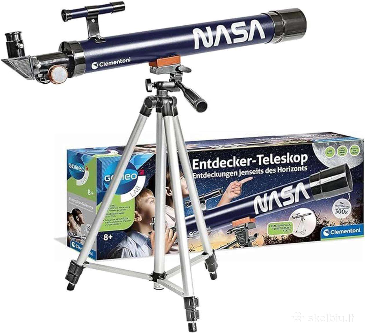 Naujas Clementoni Science & Play teleskopas Nasa