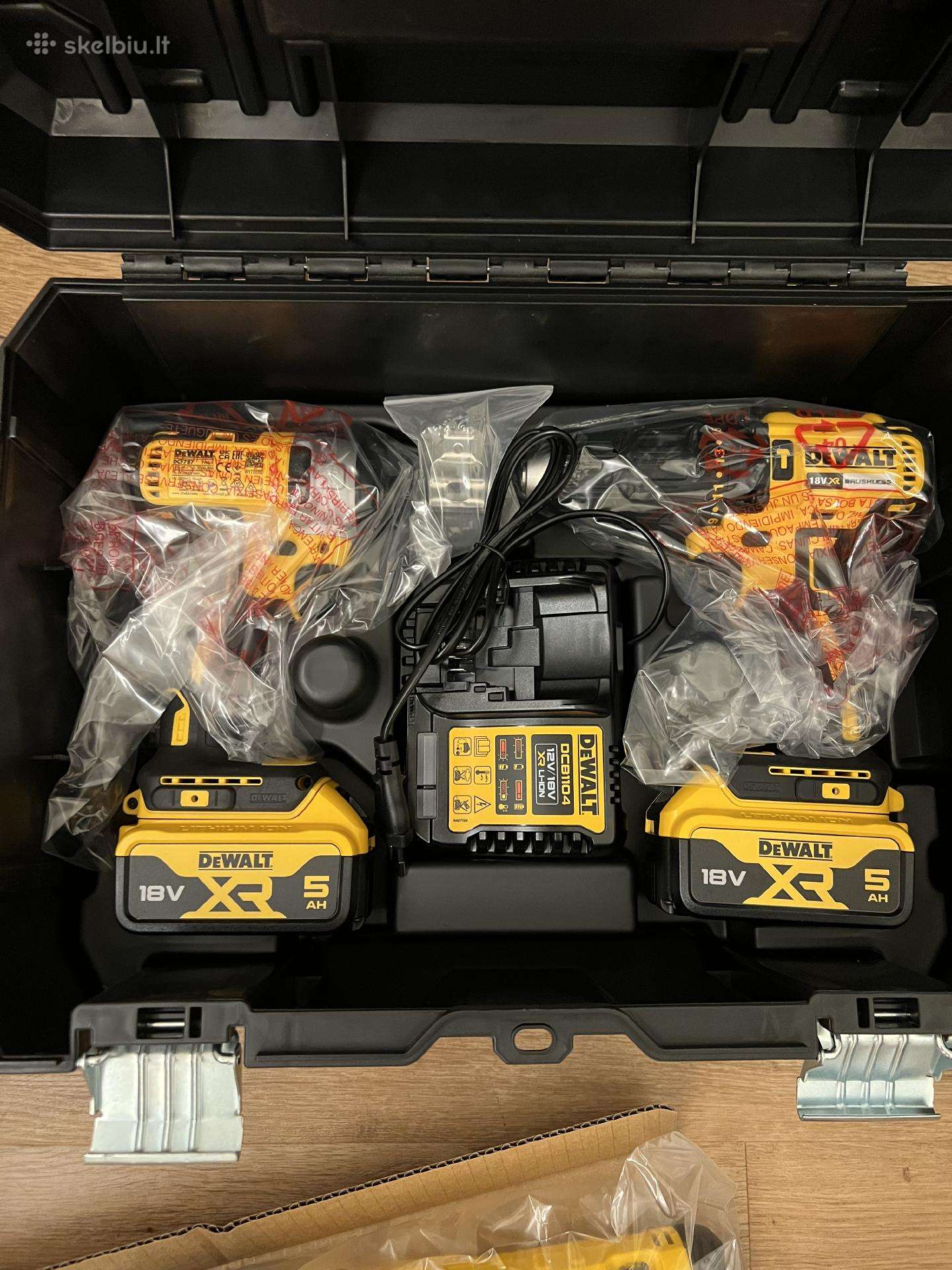 Dewalt irankiai nauji