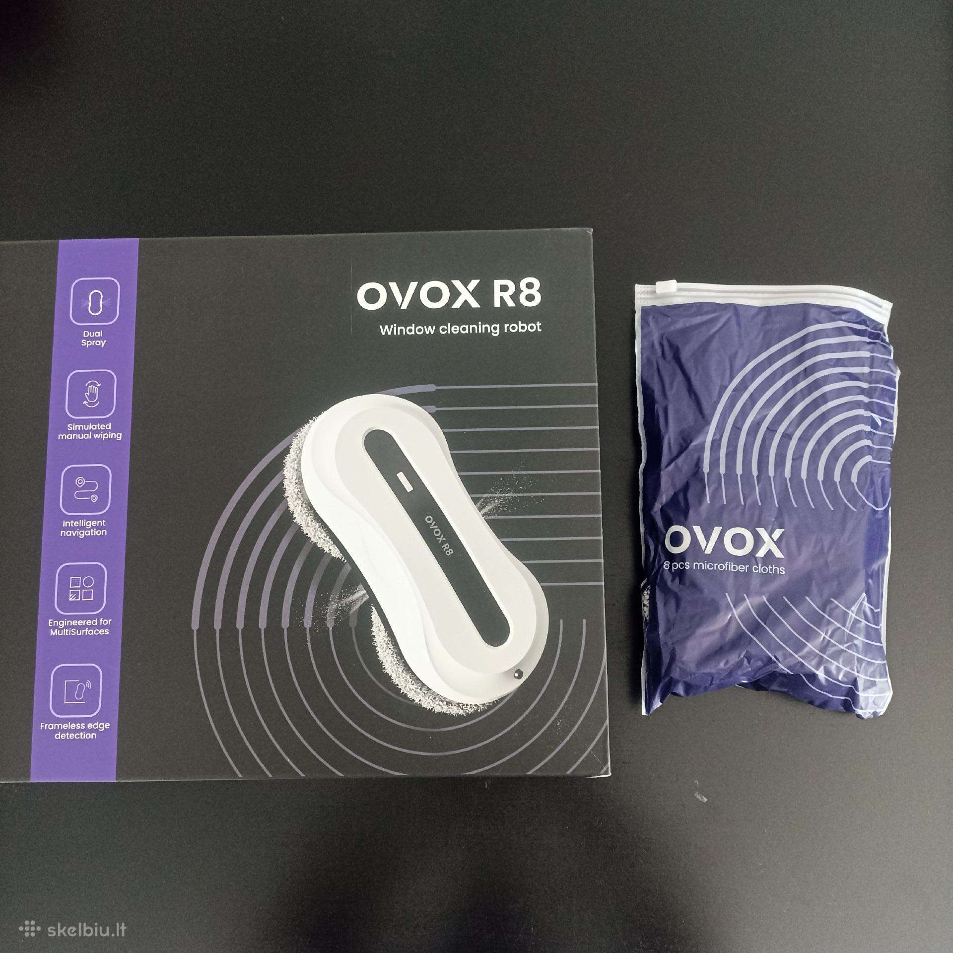 Langų valymo robotas Ovox R8