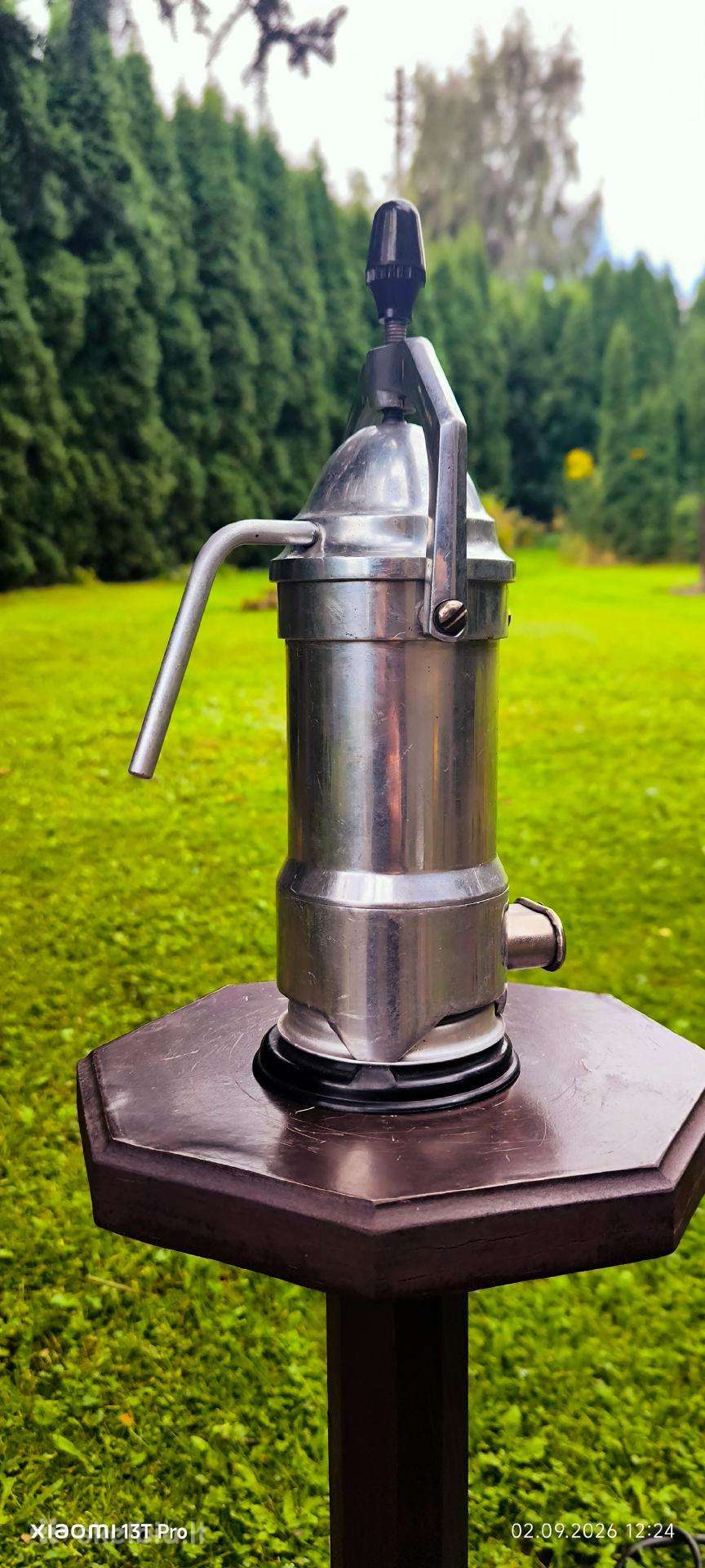 Vintage Mid-century stiliaus espresso kavos aparat