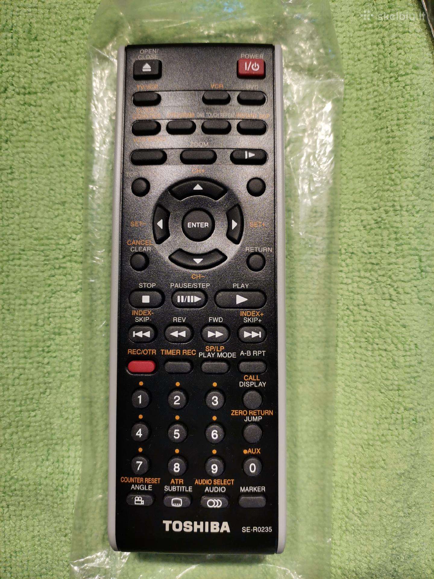 TV/vcr/dvd pultelis Originalus Toshiba Se-r0235