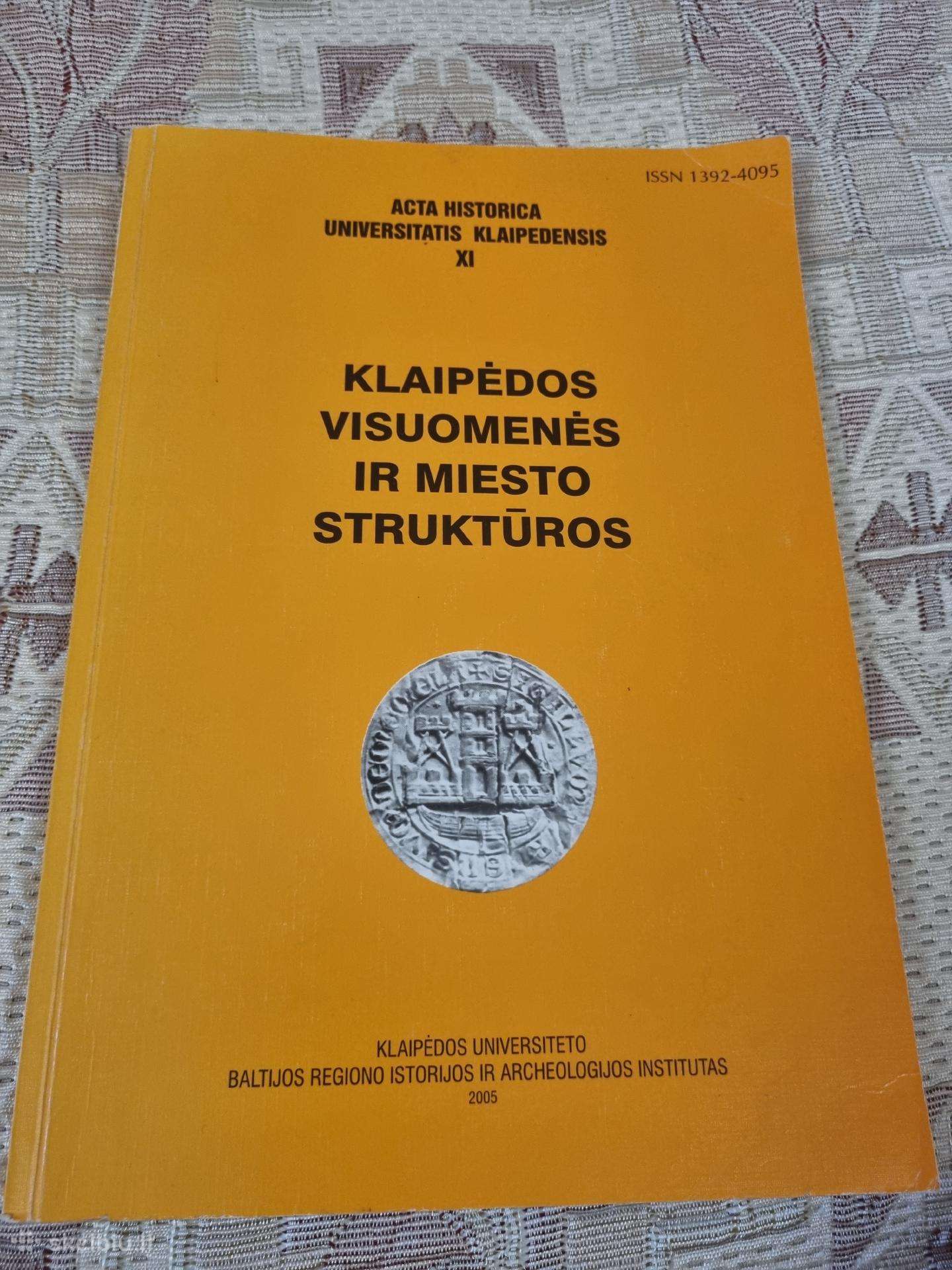 Klaipėdos visuomenės ir miesto struktūros