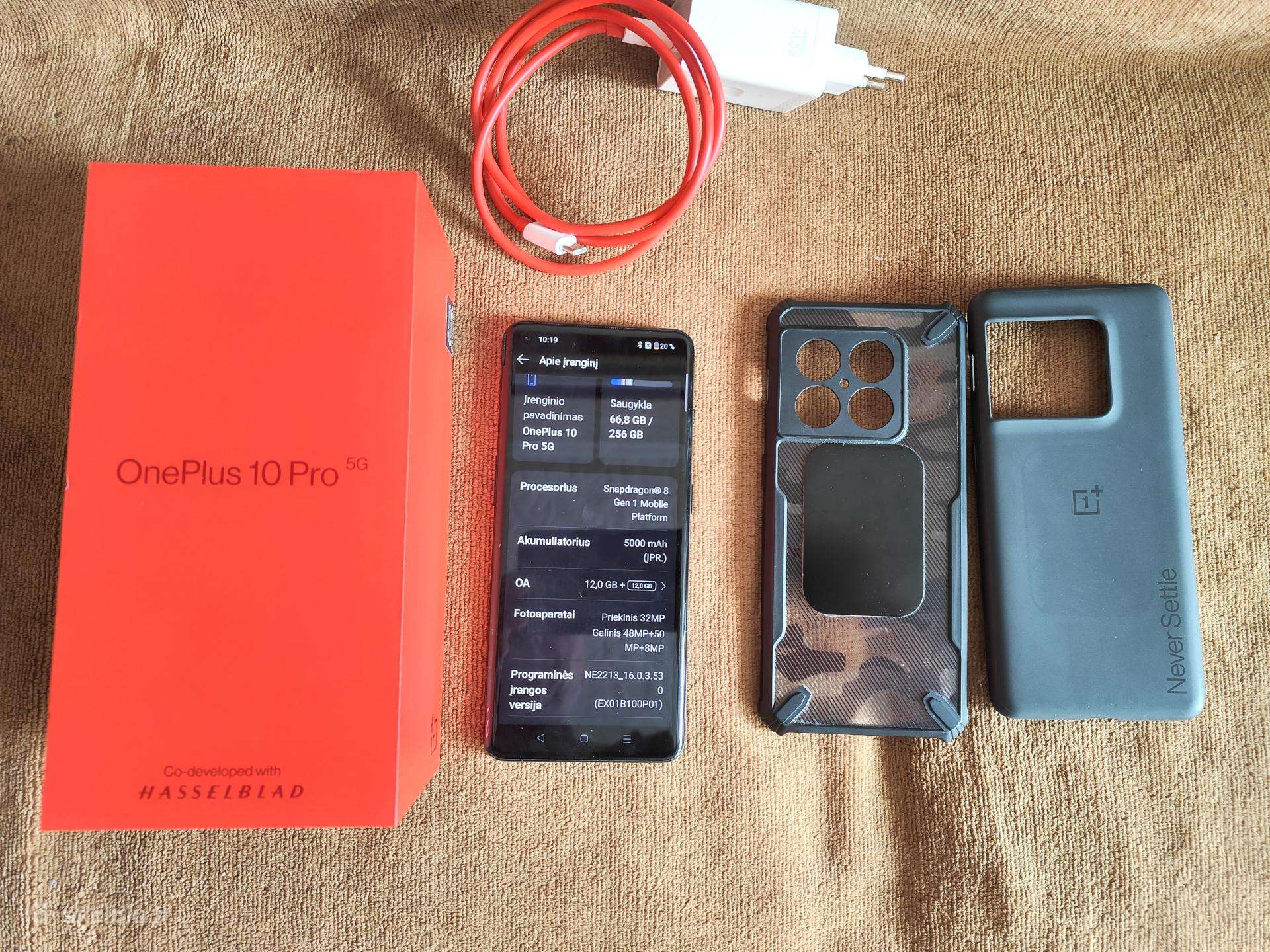 Oneplus 10 Pro 5G 256gb 12+12 RAM