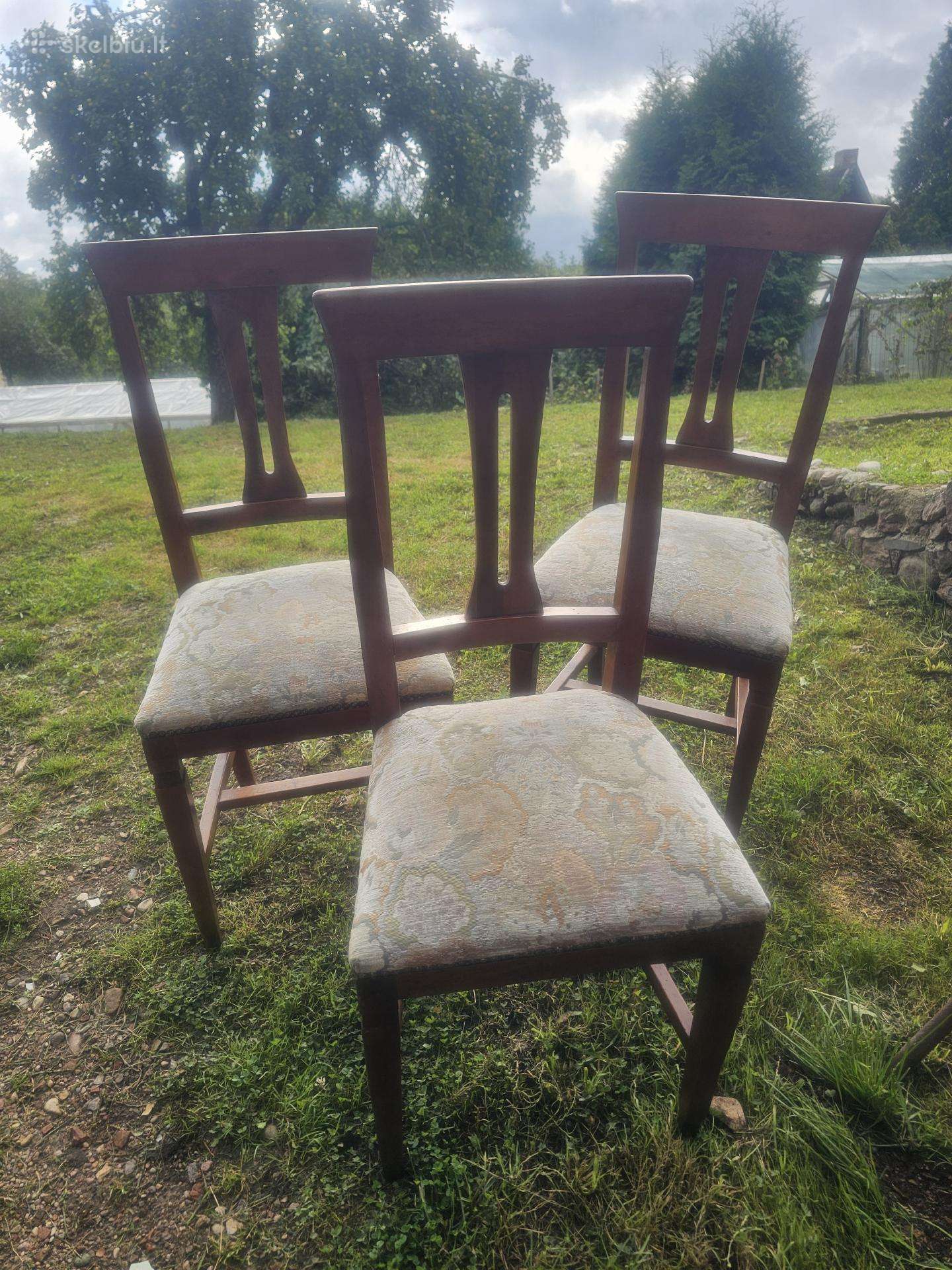 Antikvarines kedes 3 vnt