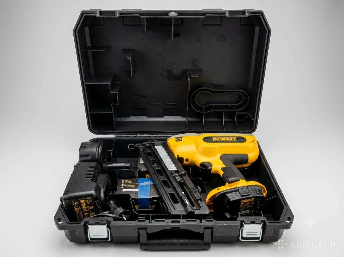 Dewalt Dc618 + adapteris + vinys