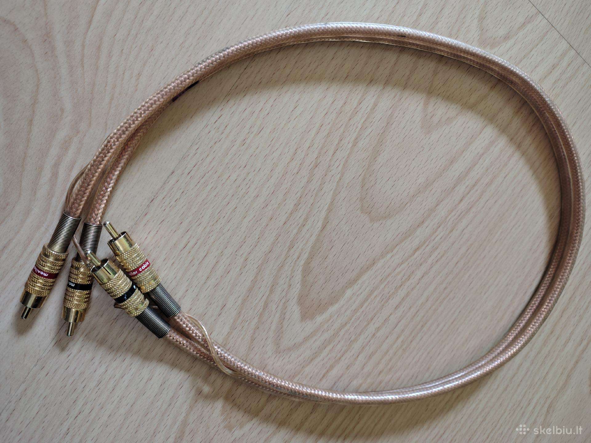 Rca laidas.monitor Cable Mk II,rca garso kabelis