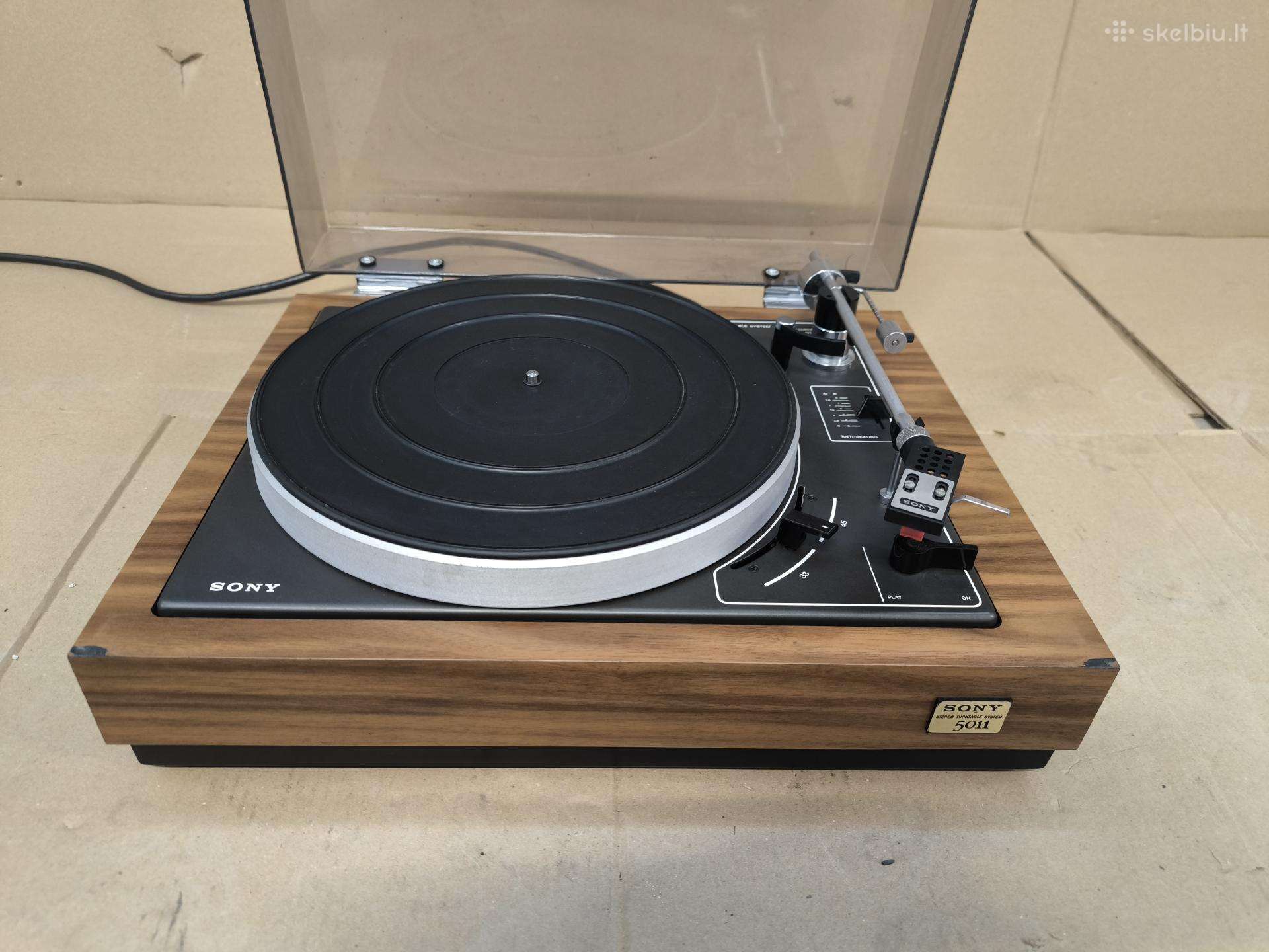Technics Sony Akai Thorens Patefonai