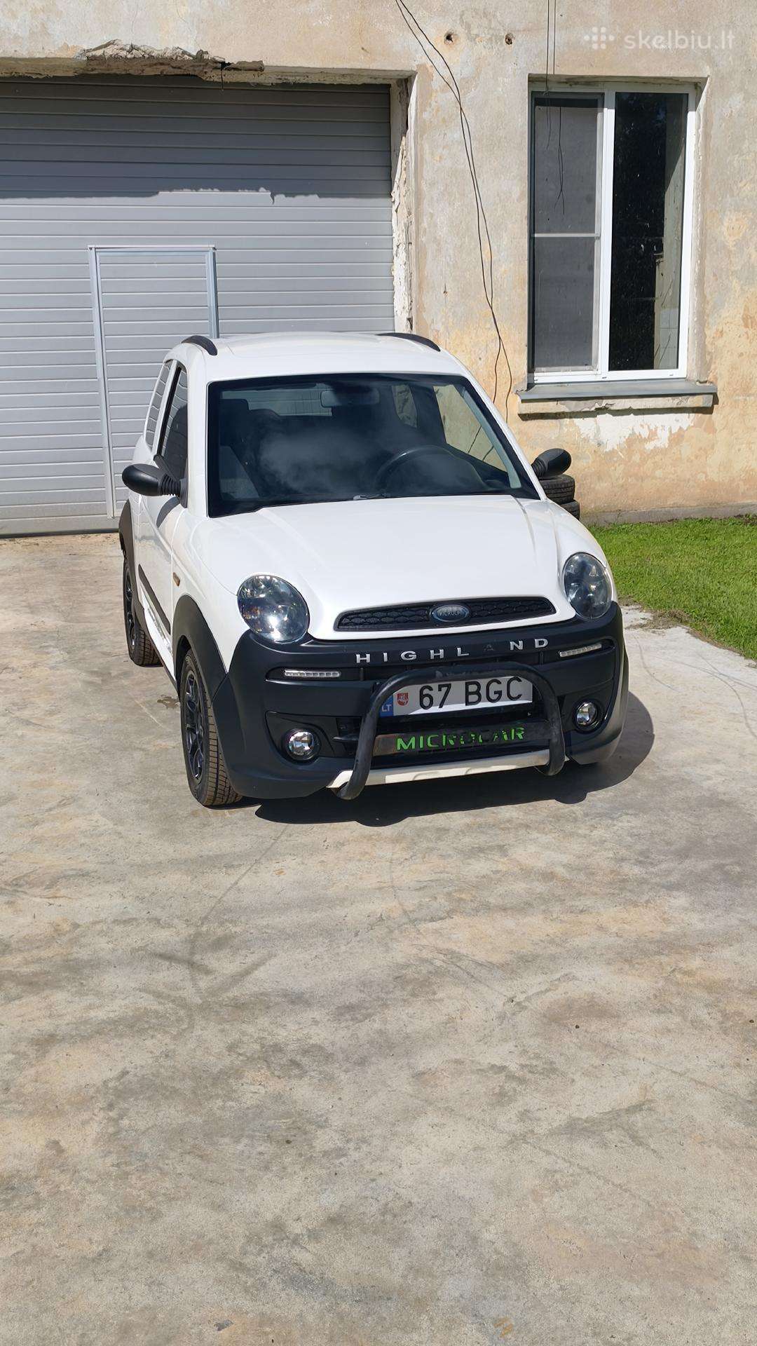 Parduodamas microcar
