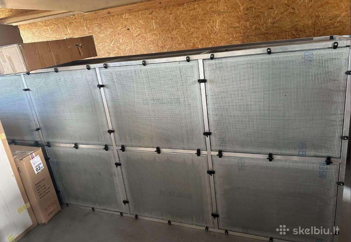 Nauja dažymo oro ištraukimo ir padavimo sistema