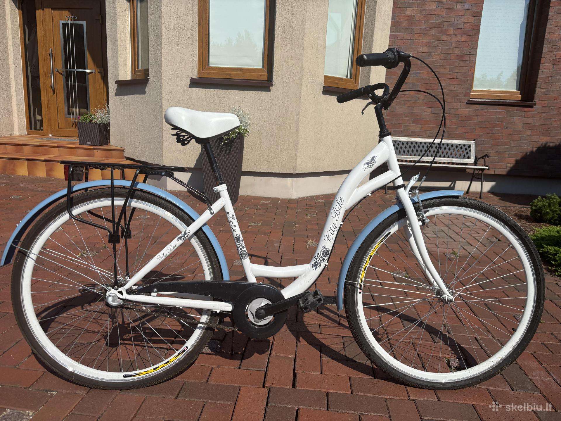 Moteriškas dviratis City bike