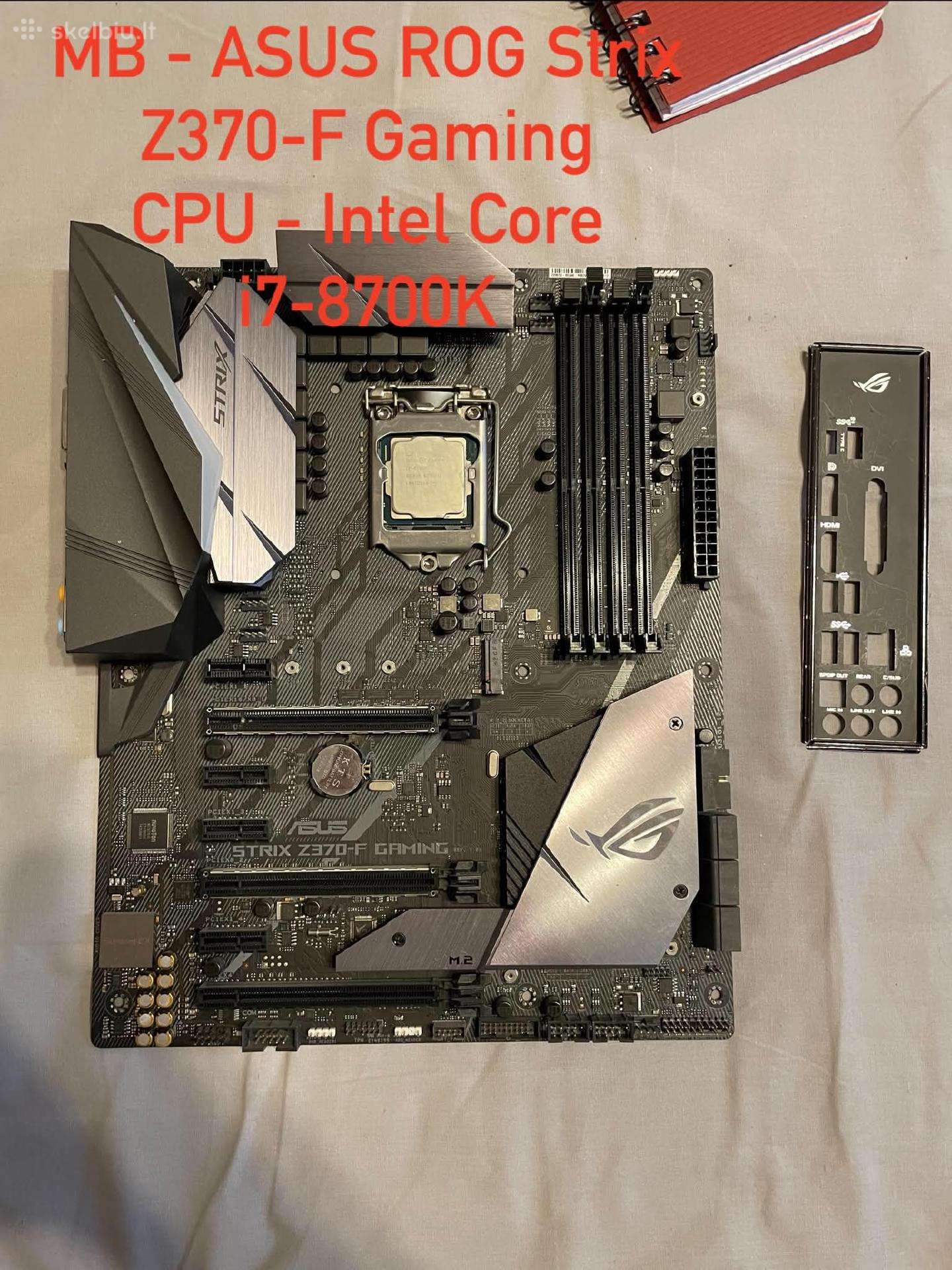 MB + Cpu komplektas